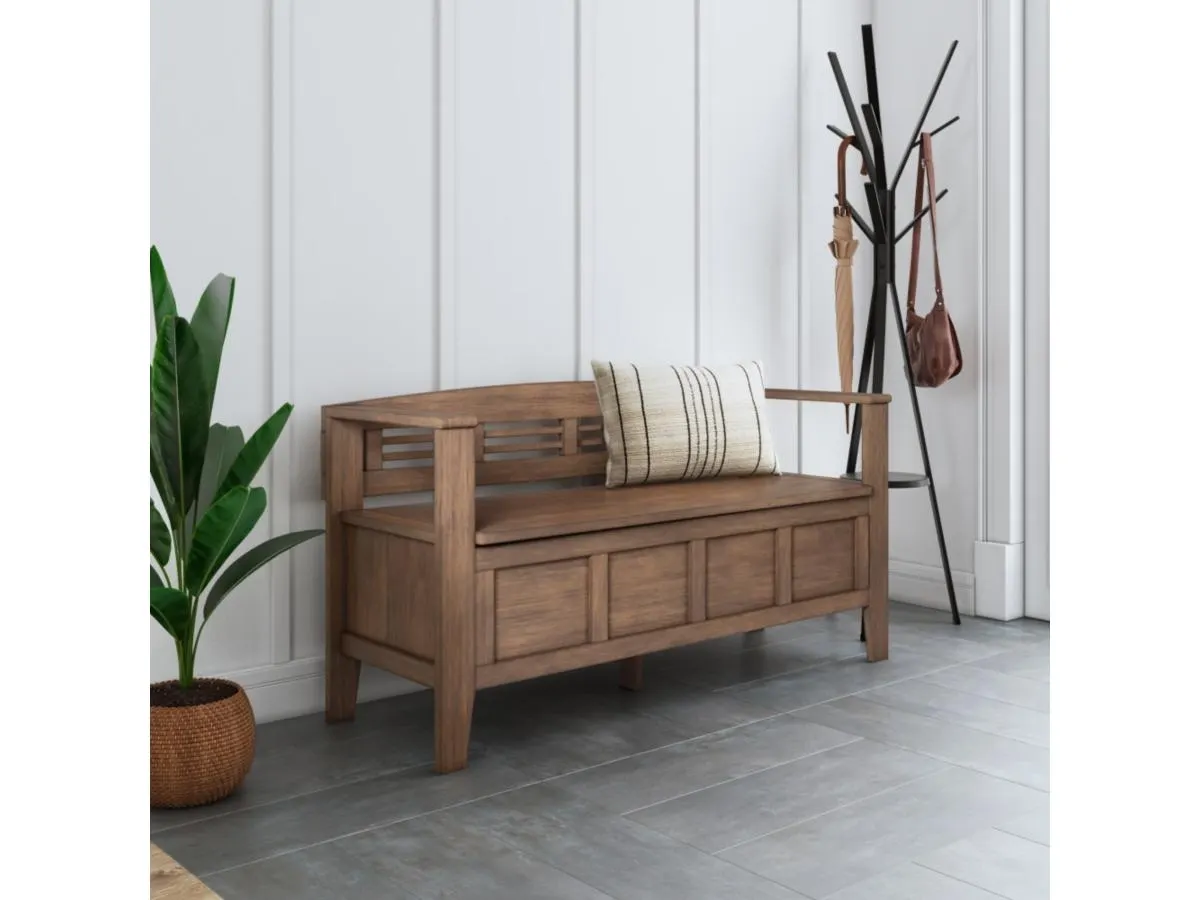Adams 48" Entryway Storage Bench