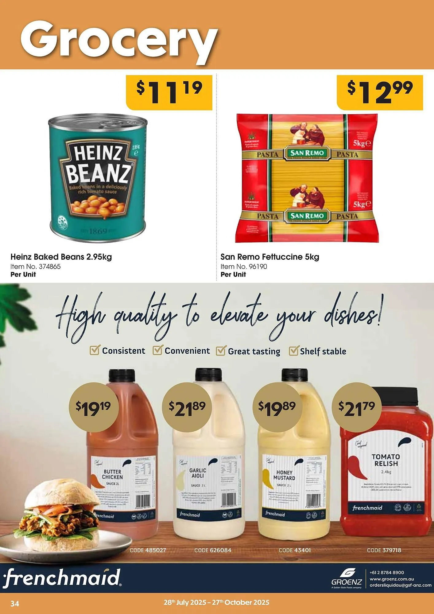 Campbells Wholesale catalogue - Catalogue valid from 28 July to 26 October 2025 - page 34