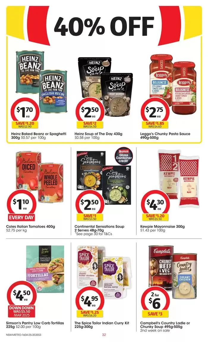 Great Value. Hands Down - 16th April - Catalogue valid from 16 April to 22 April 2025 - page 32