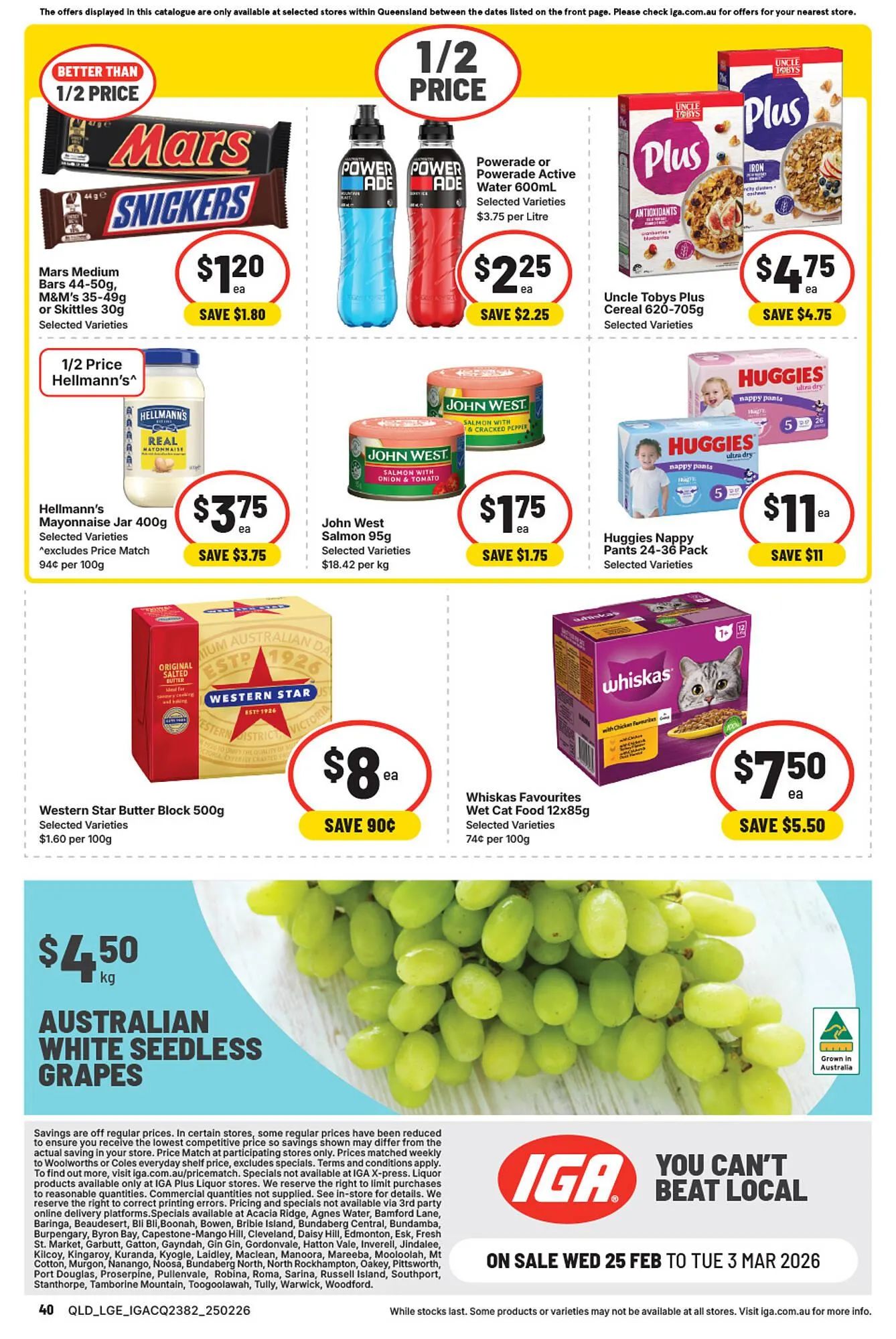 IGA catalogue - Catalogue valid from 25 February to 3 March 2026 - page 7
