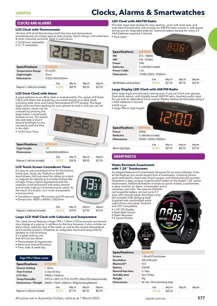 Celebrating 40 Years In Electronics - Catalogue valid from 4 March to 31 March 2025 - page 577