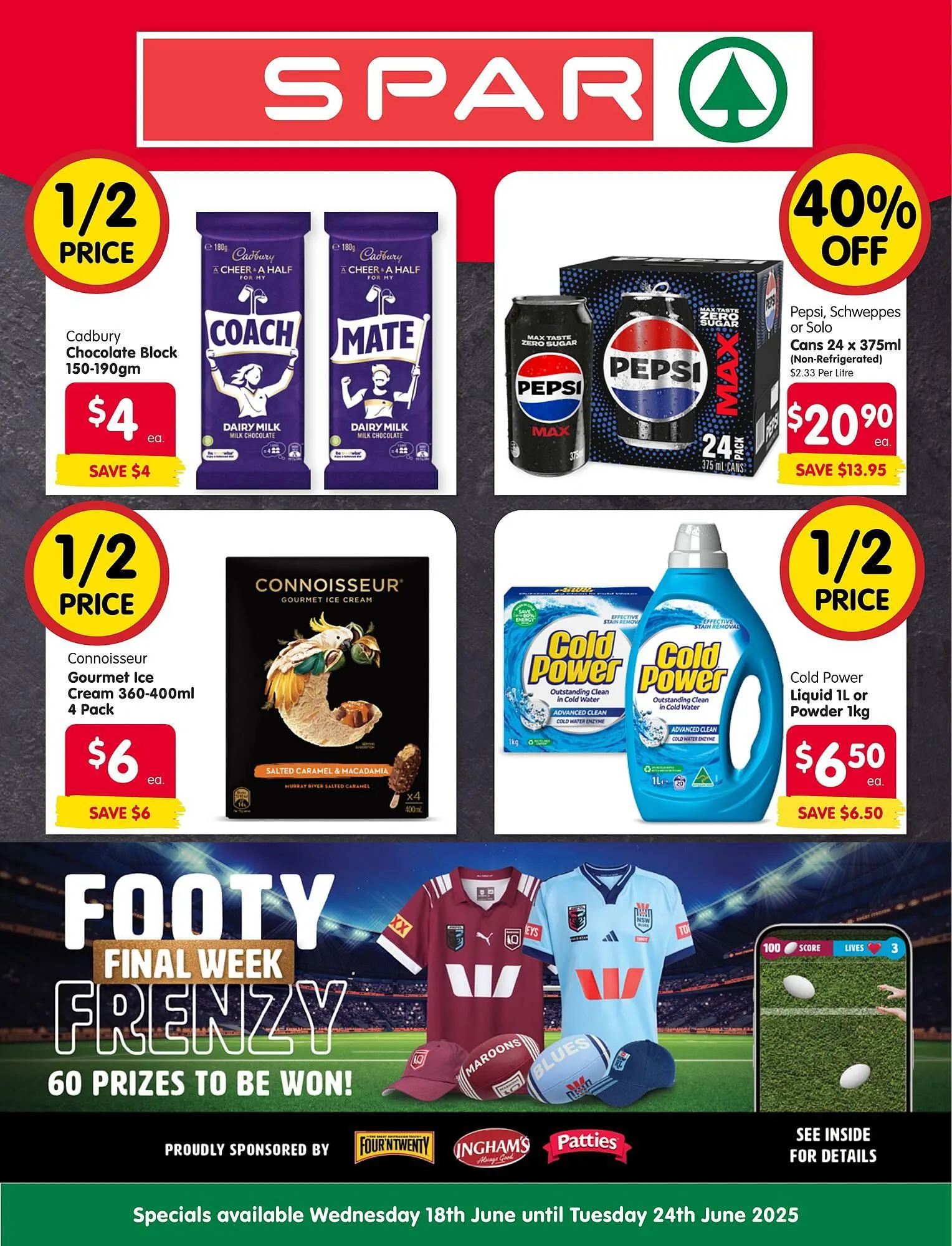 Spar catalogue - Catalogue valid from 18 June to 24 June 2025 - page 1