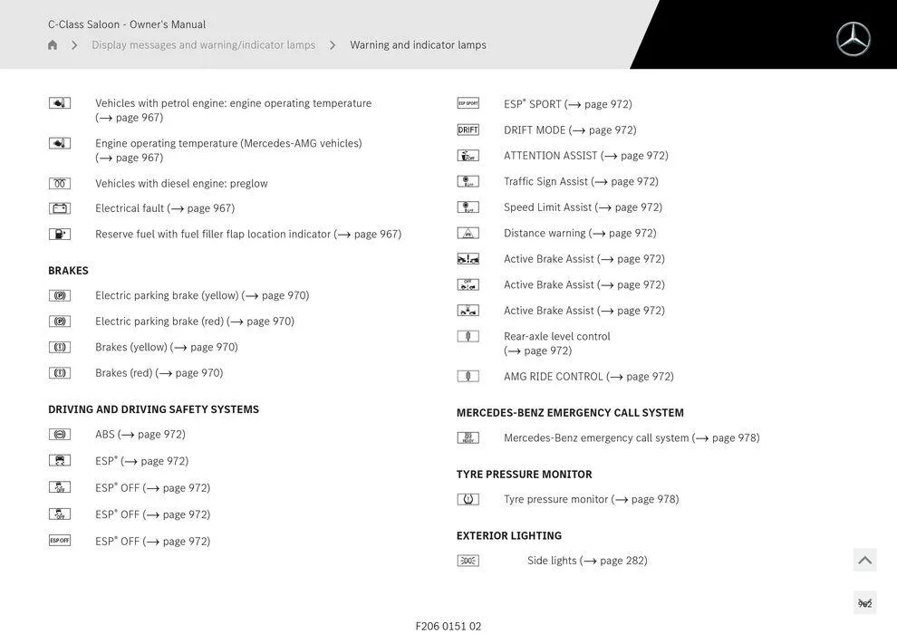 C-Class Sedan - Catalogue valid from 11 September to 11 September 2025 - page 962
