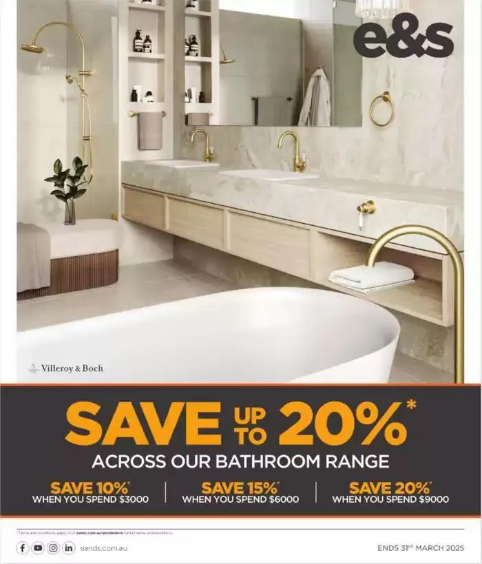 March Bathroom Catalogue - 1