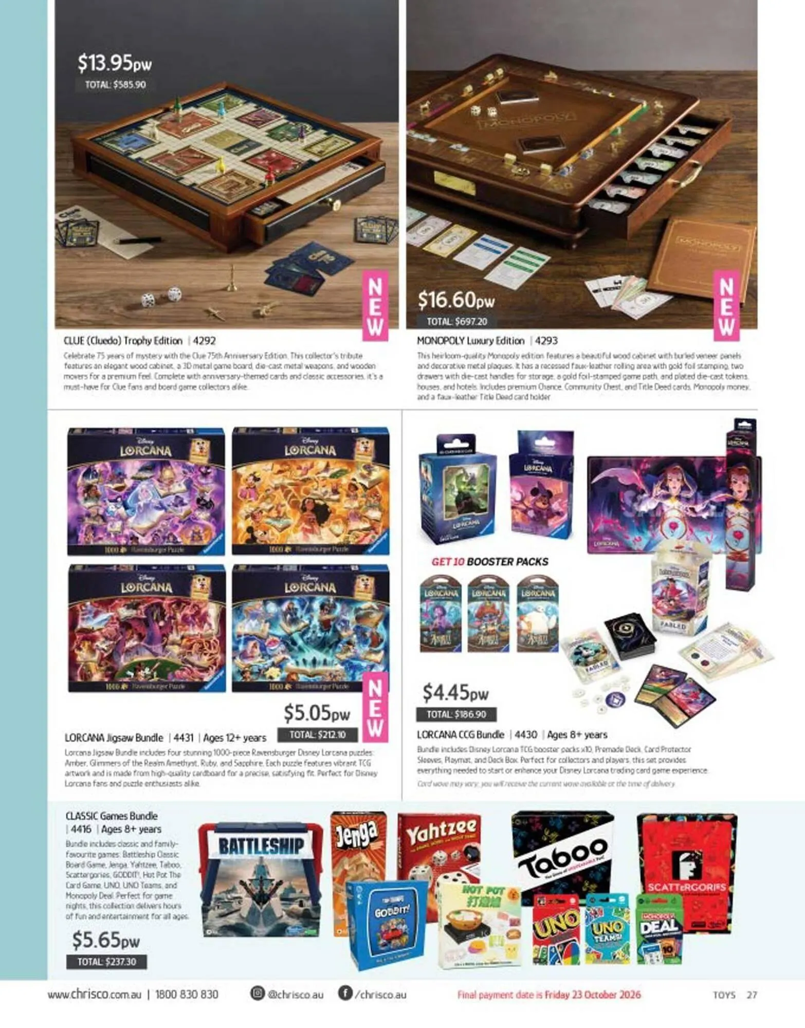 Chrisco Hampers catalogue - Catalogue valid from 26 January to 31 December 2026 - page 27