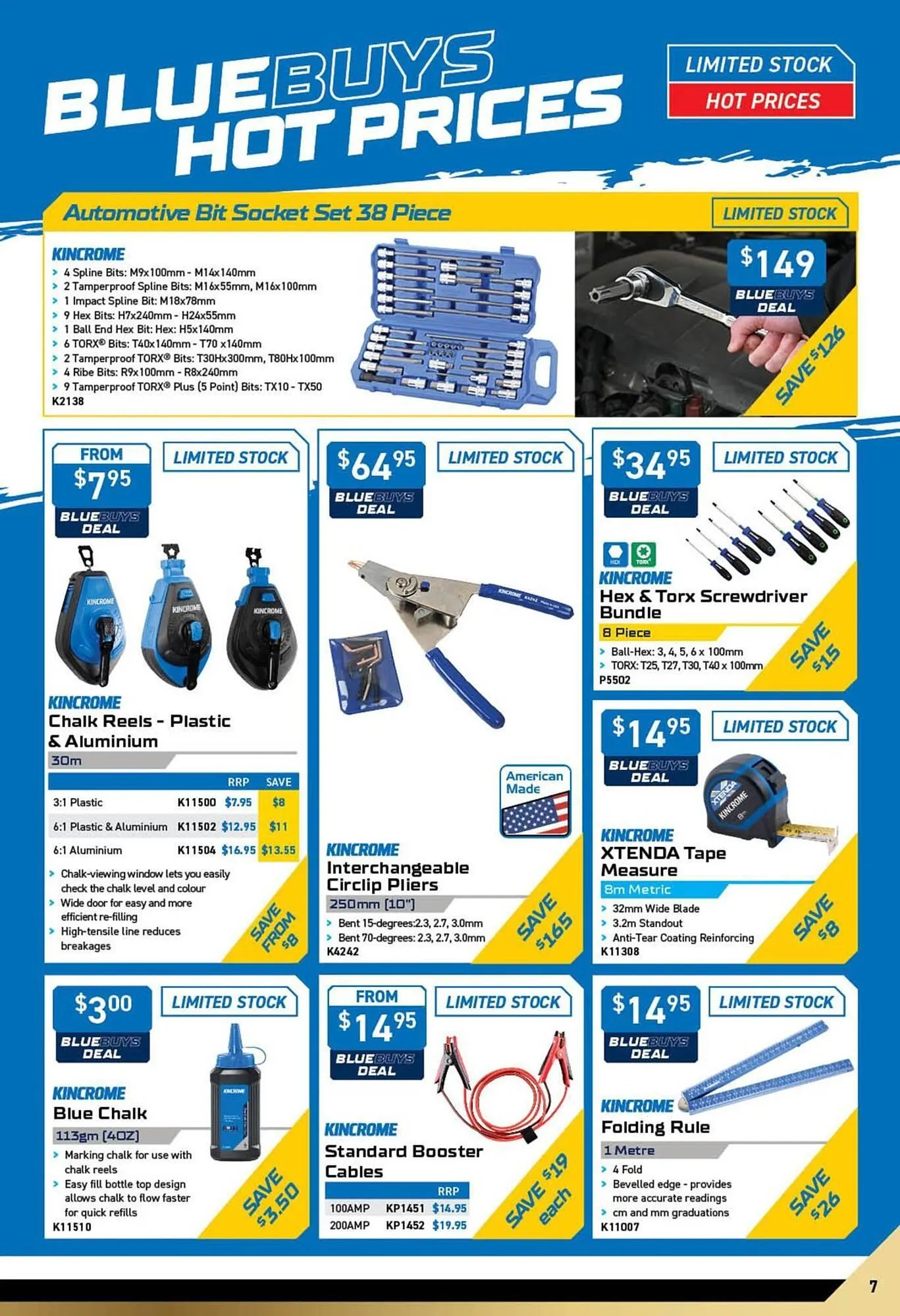 Kincrome catalogue - Catalogue valid from 2 February to 31 March 2026 - page 7