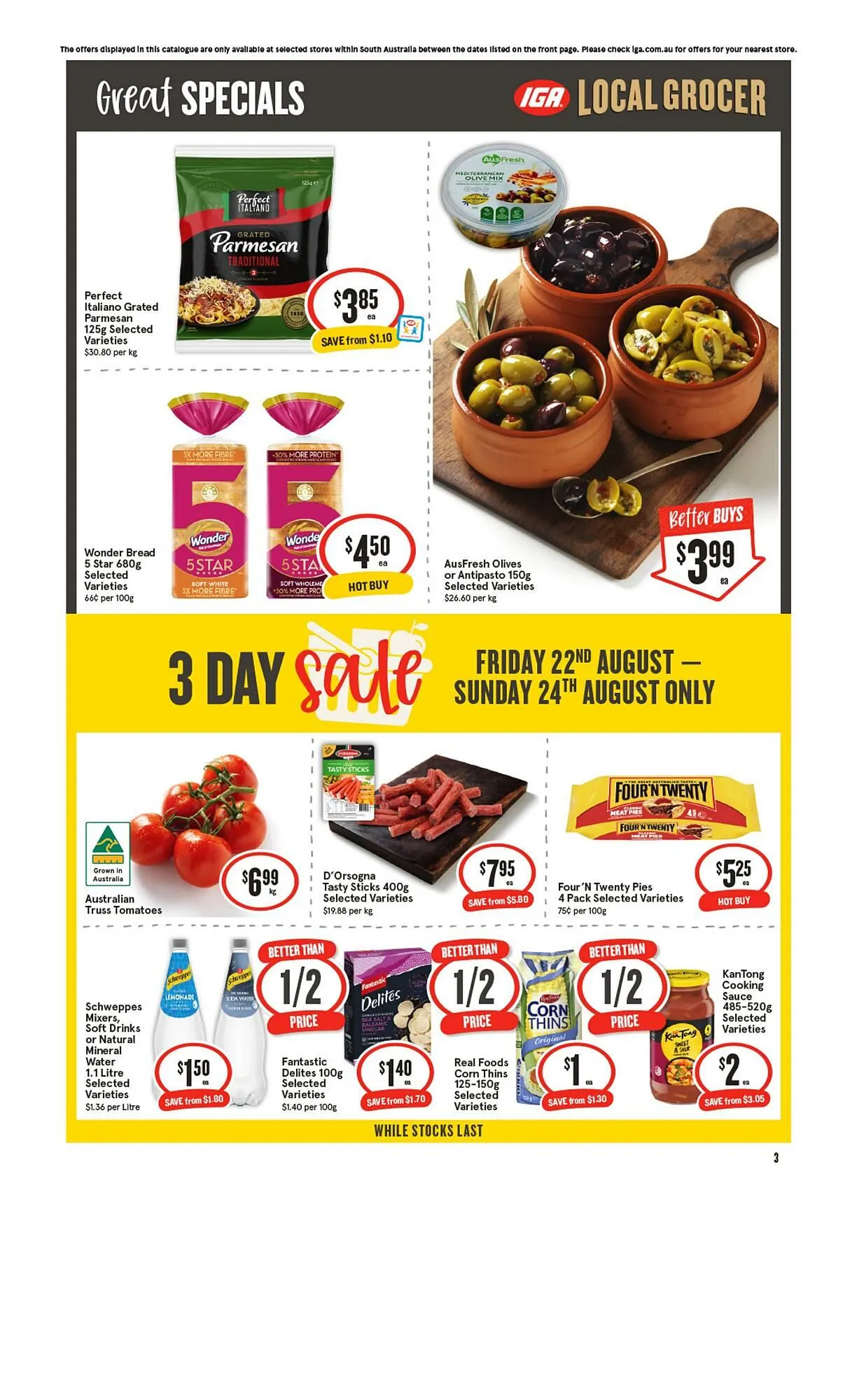 IGA catalogue - Catalogue valid from 20 August to 26 August 2025 - page 4