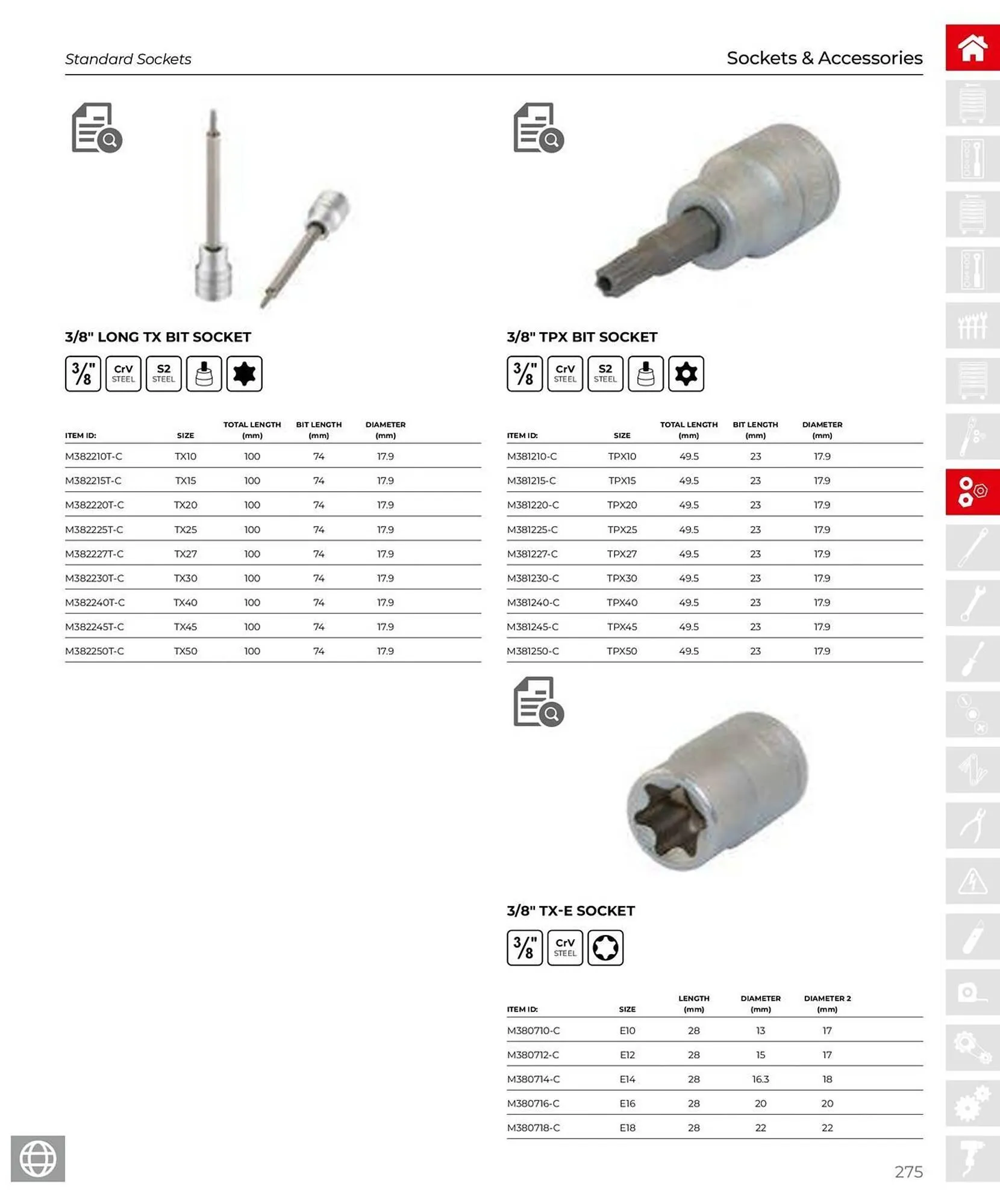 Teng Tools catalogue - Catalogue valid from 28 March to 31 December 2025 - page 276