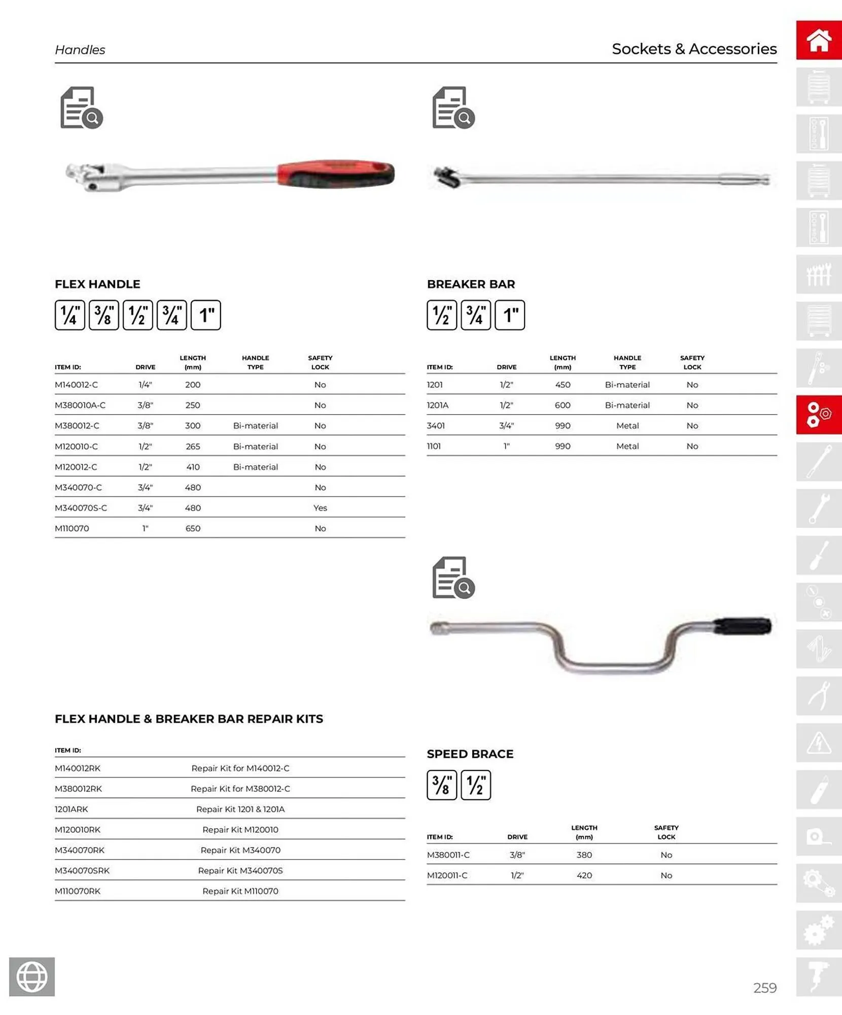 Teng Tools catalogue - Catalogue valid from 28 March to 31 December 2025 - page 260