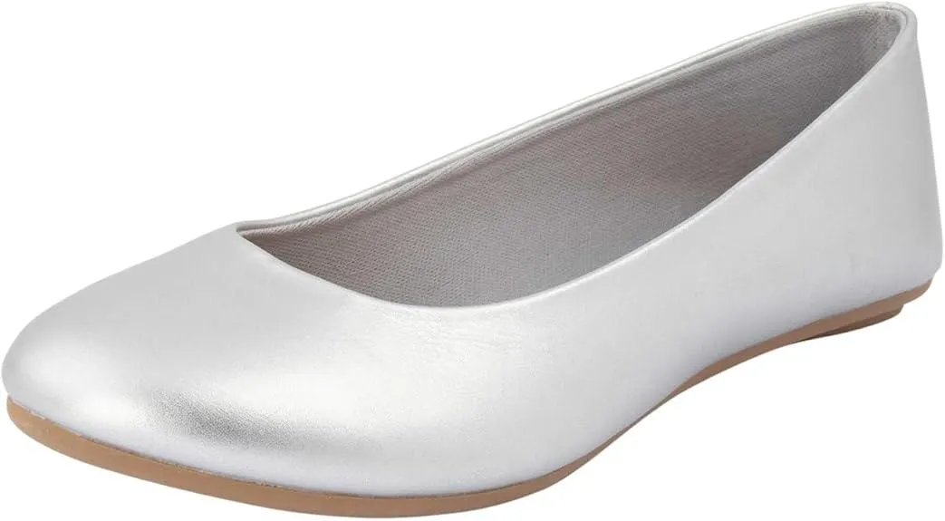 Lower East Side Women's Patent Chelsea Round Toe Dress Casual Flats