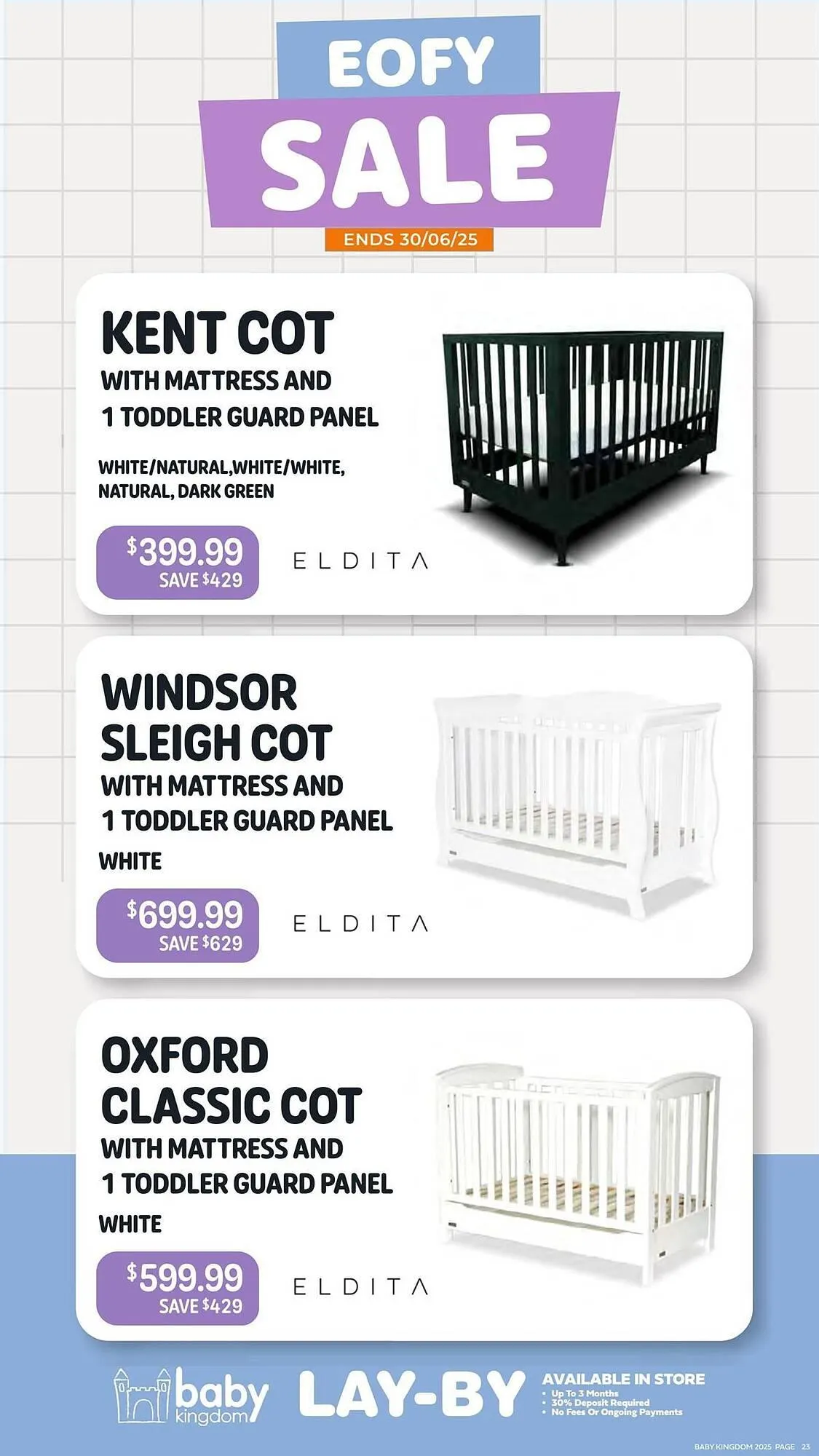 Baby Kingdom catalogue - Catalogue valid from 19 May to 30 June 2025 - page 23