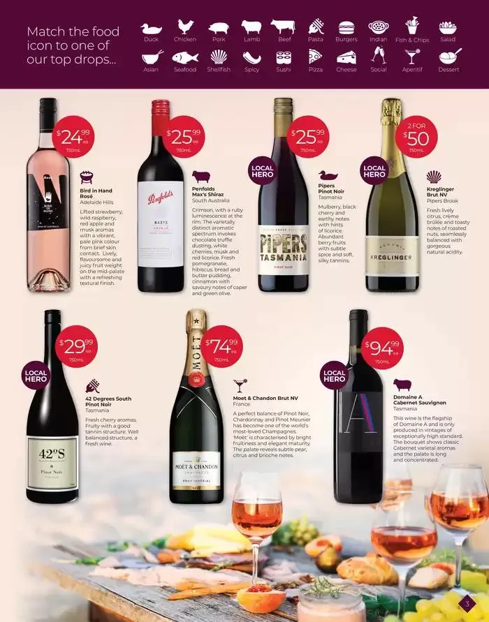 Romance your Tastebuds. - Catalogue valid from 29 January to 25 February 2025 - page 3