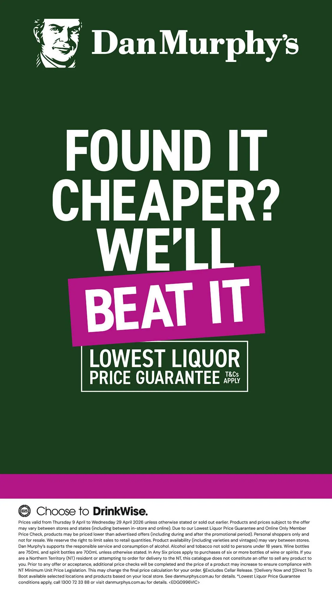 Dan Murphy's catalogue - Catalogue valid from 9 April to 29 April 2026 - page 31