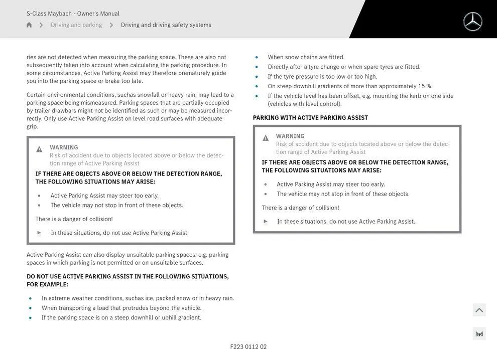 S - Class Maybach - Catalogue valid from 11 September to 11 September 2025 - page 510