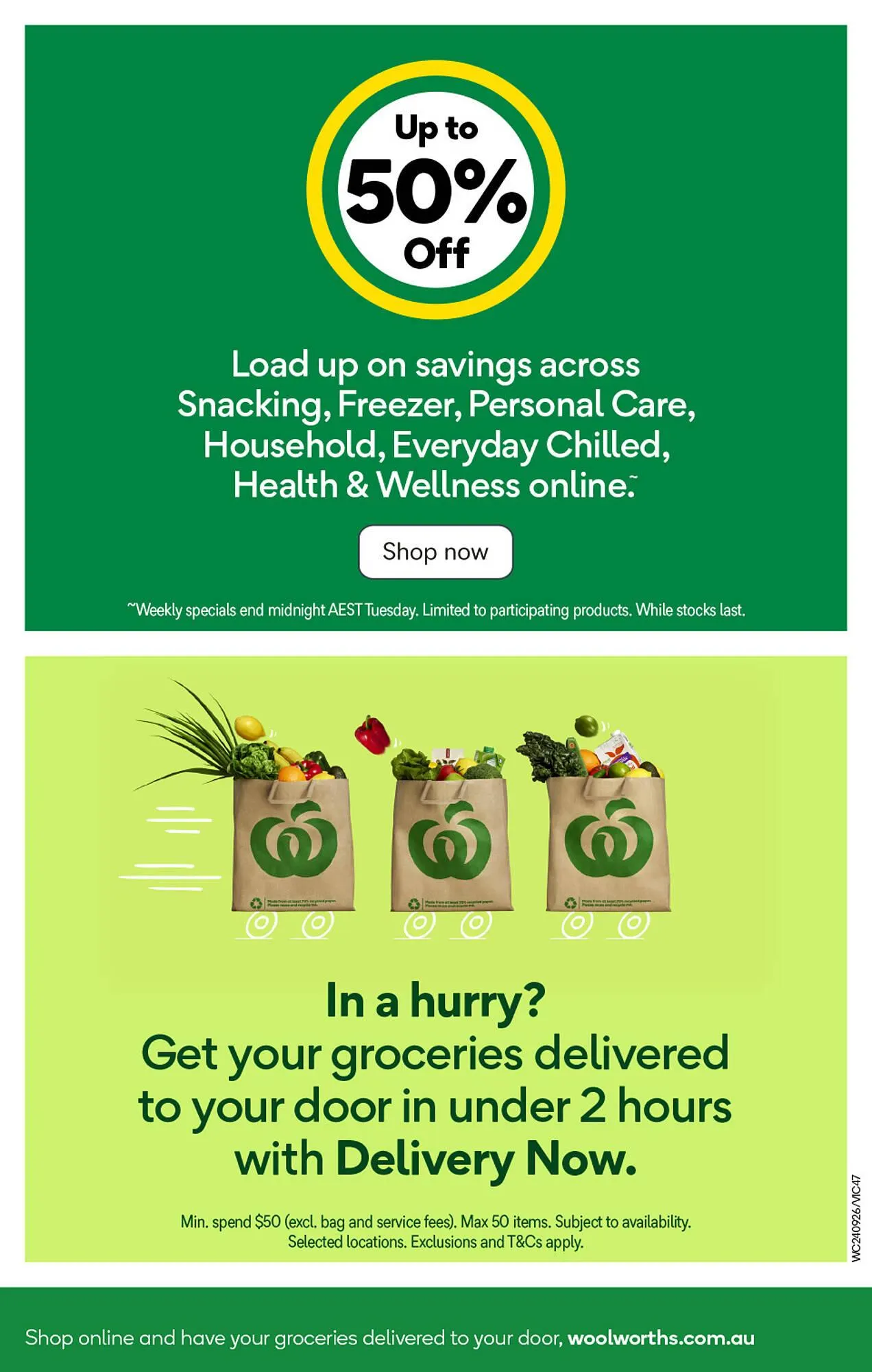 Woolworths catalogue - Catalogue valid from 24 September to 30 September 2025 - page 47