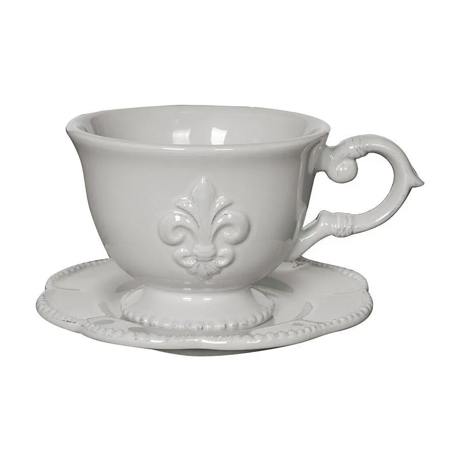 Louis Fleur-de-Lis Cup/Saucer