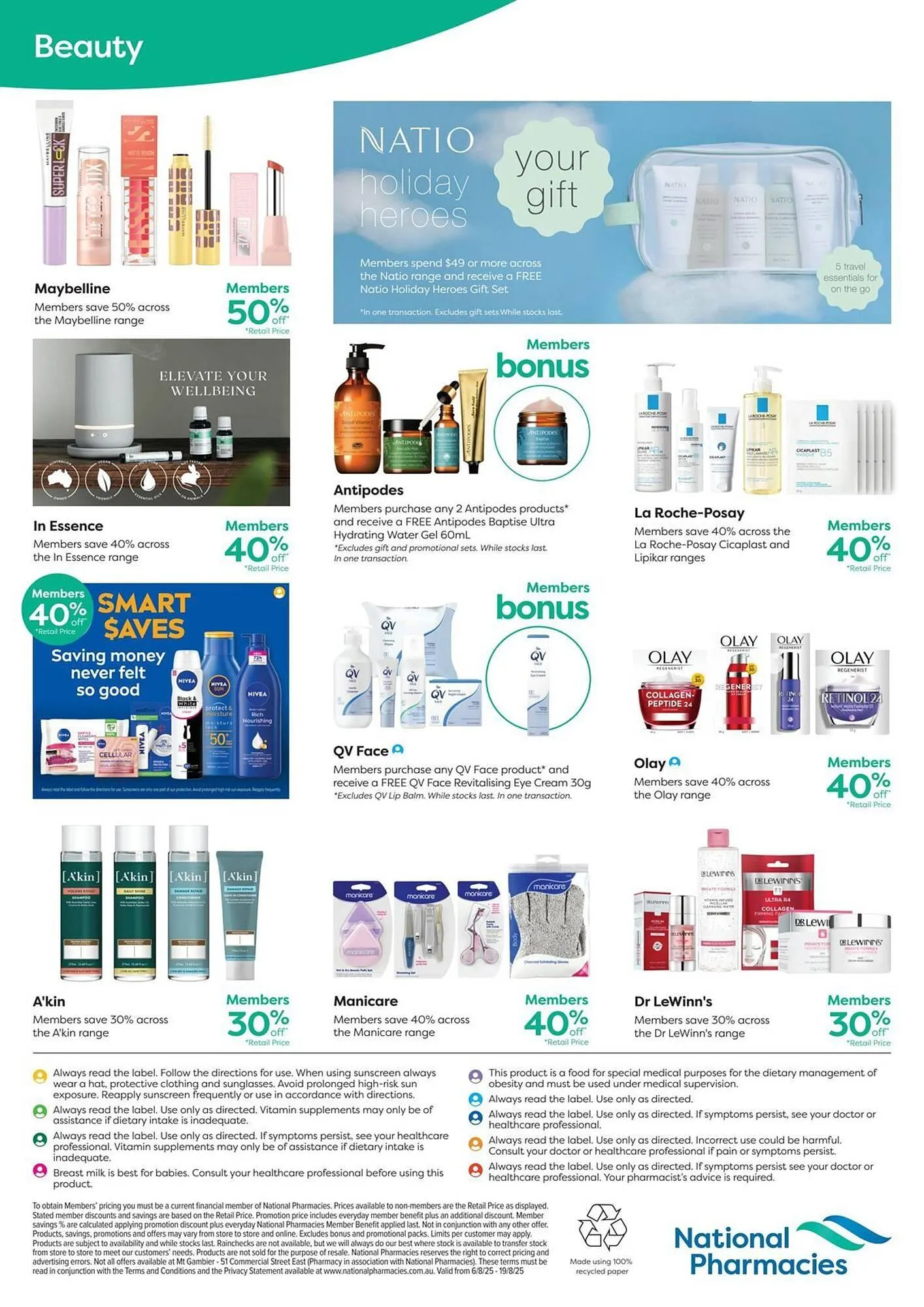 National Pharmacies catalogue - Catalogue valid from 6 August to 19 August 2025 - page 6