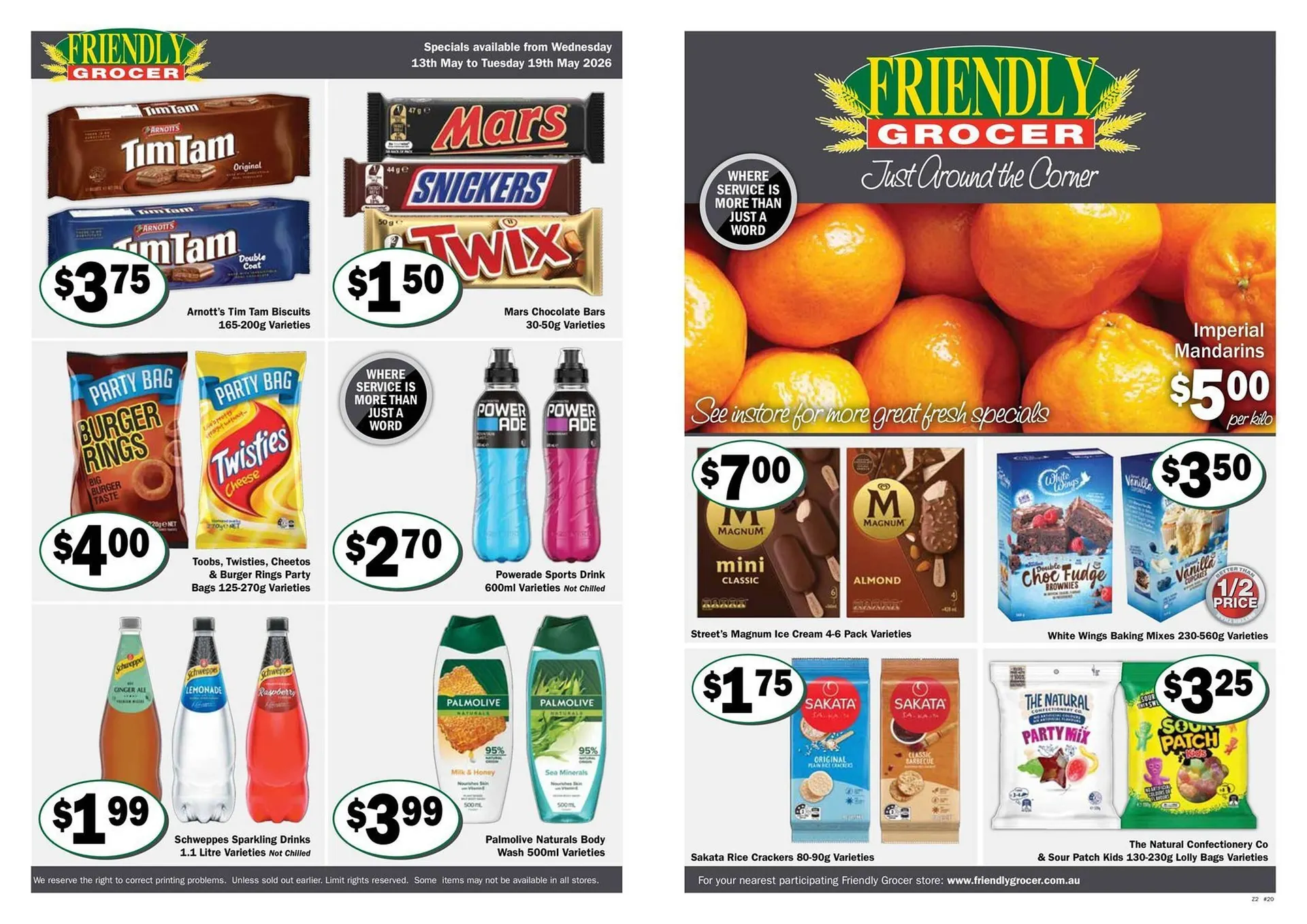 Friendly Grocer catalogue - 1
