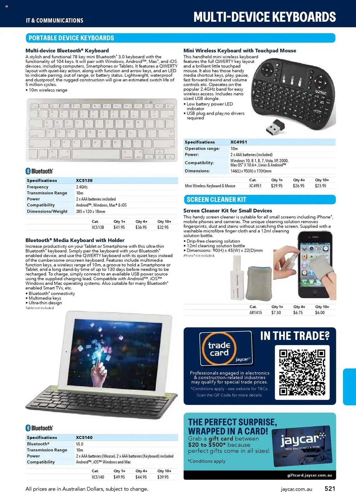 Jaycar Electronics catalogue - Catalogue valid from 8 July to 9 July 2026 - page 521
