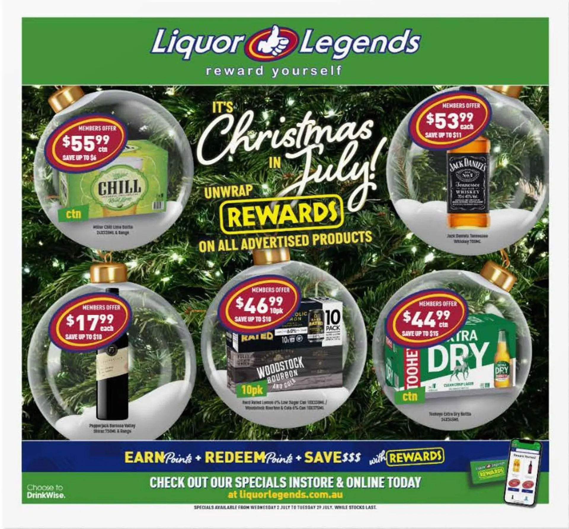 Liquor Legends catalogue - Catalogue valid from 2 July to 29 July 2025 - page 1