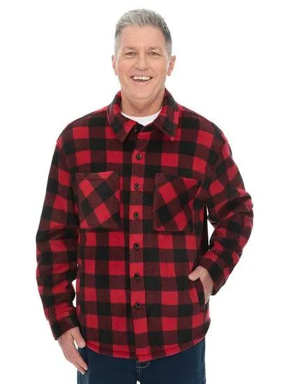 Lowes Shacket Red Check