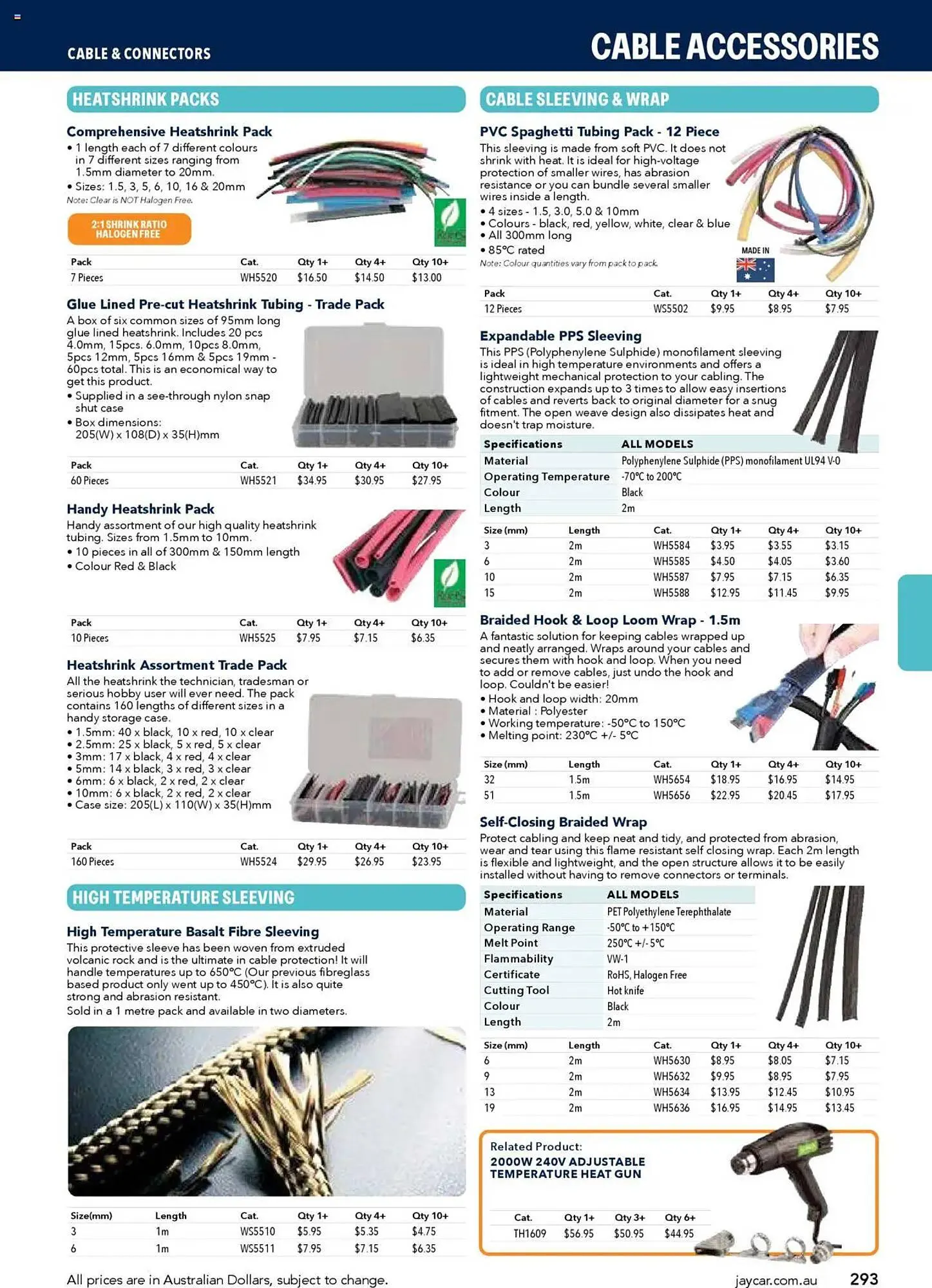 Jaycar Electronics catalogue - Catalogue valid from 8 July to 9 July 2026 - page 293