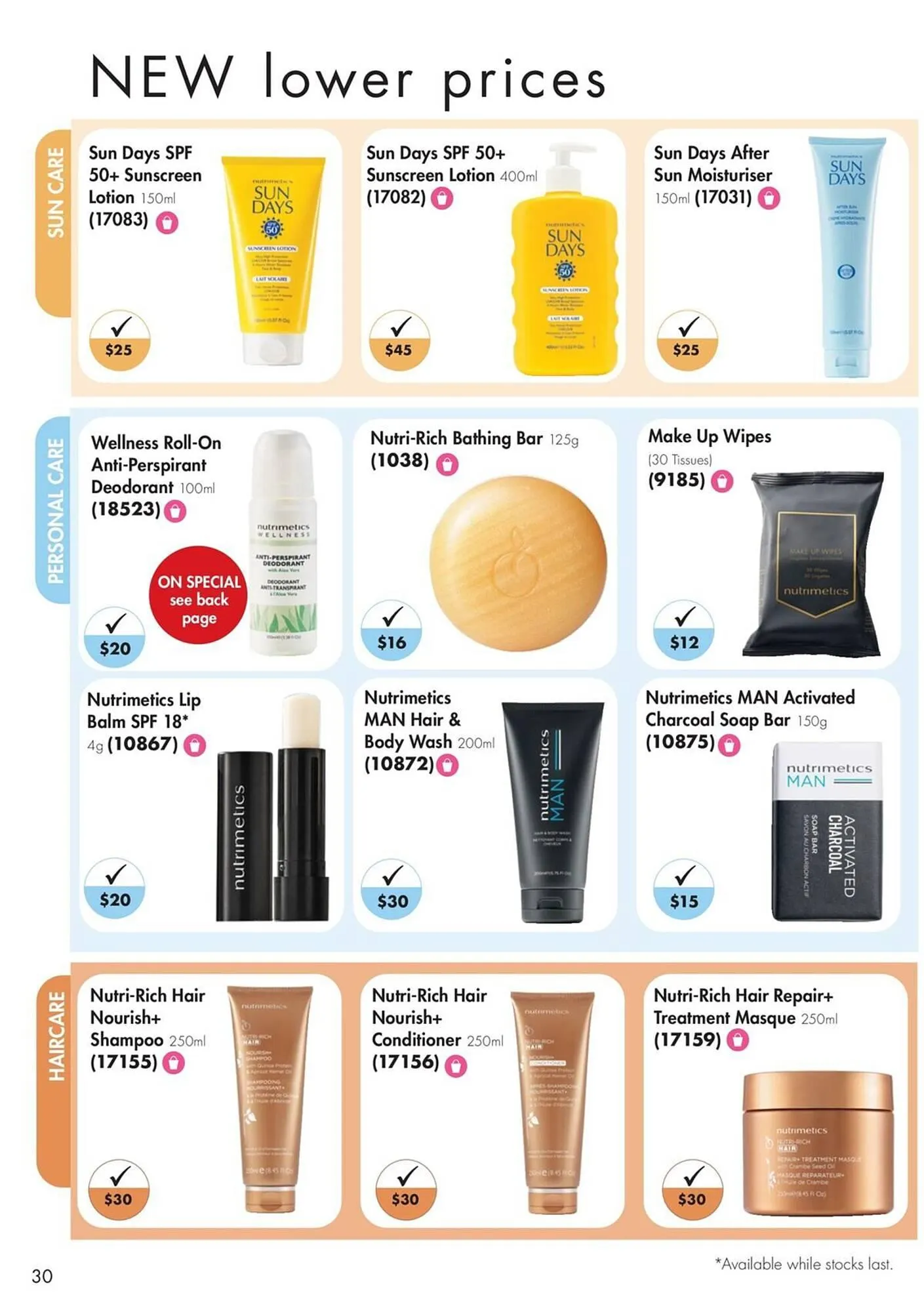 Nutrimetics catalogue - Catalogue valid from 26 June to 31 July 2025 - page 30