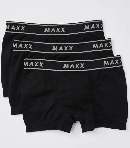 Maxx 3 Pack Seamfree Trunks