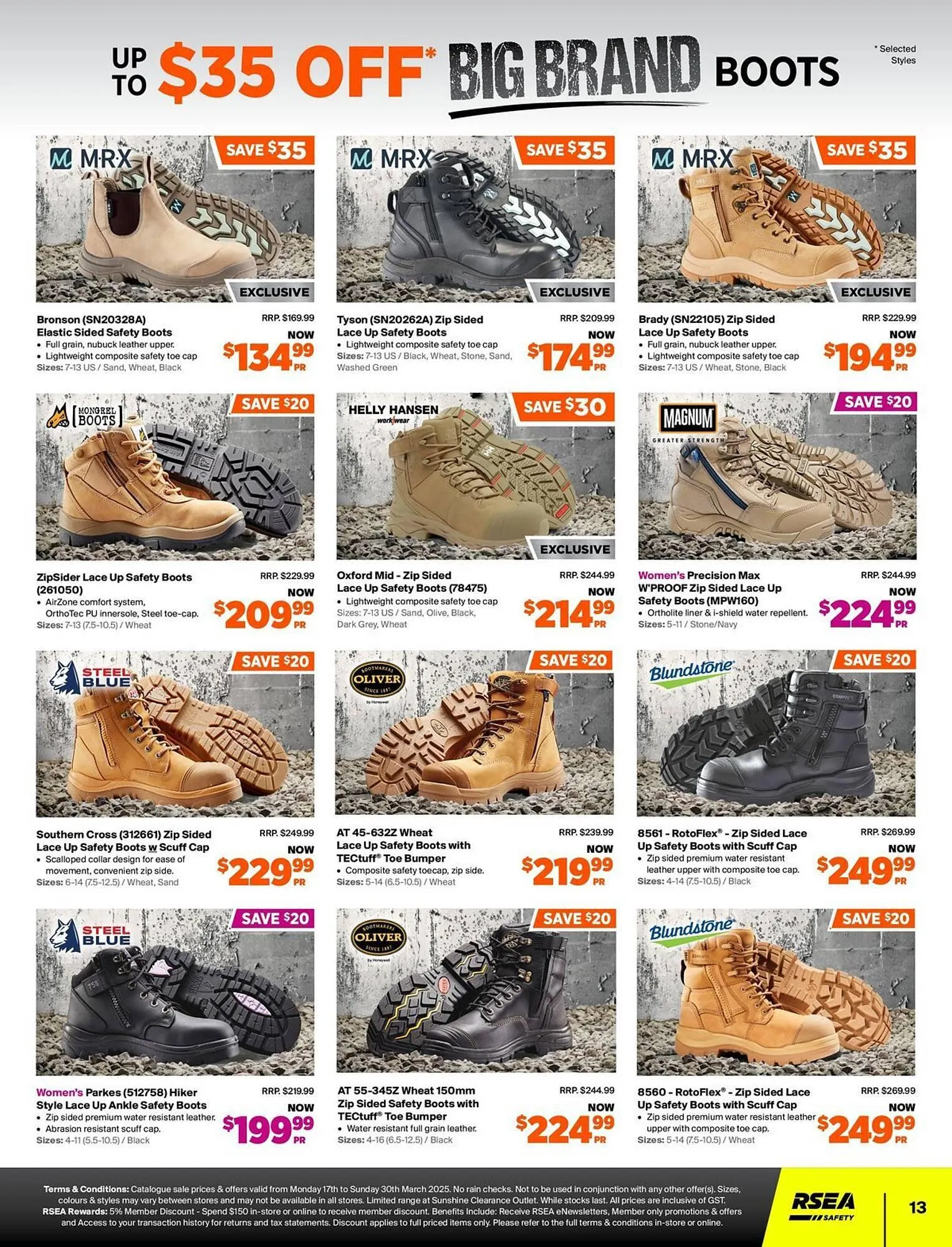 RSEA Safety catalogue - Catalogue valid from 21 March to 30 March 2025 - page 13