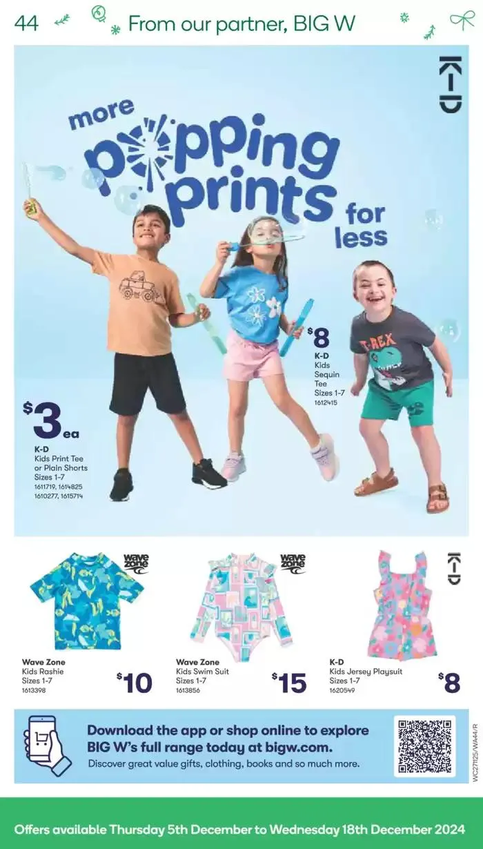 Weekly Specials - 04/12 - Catalogue valid from 4 December to 10 December 2024 - page 44