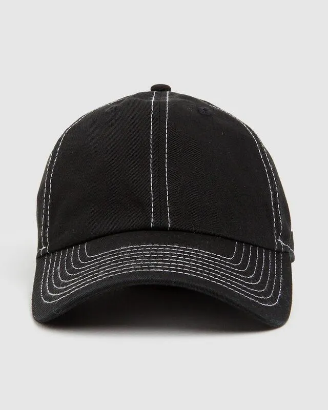 Casual Classic Contrast Cap Black/White