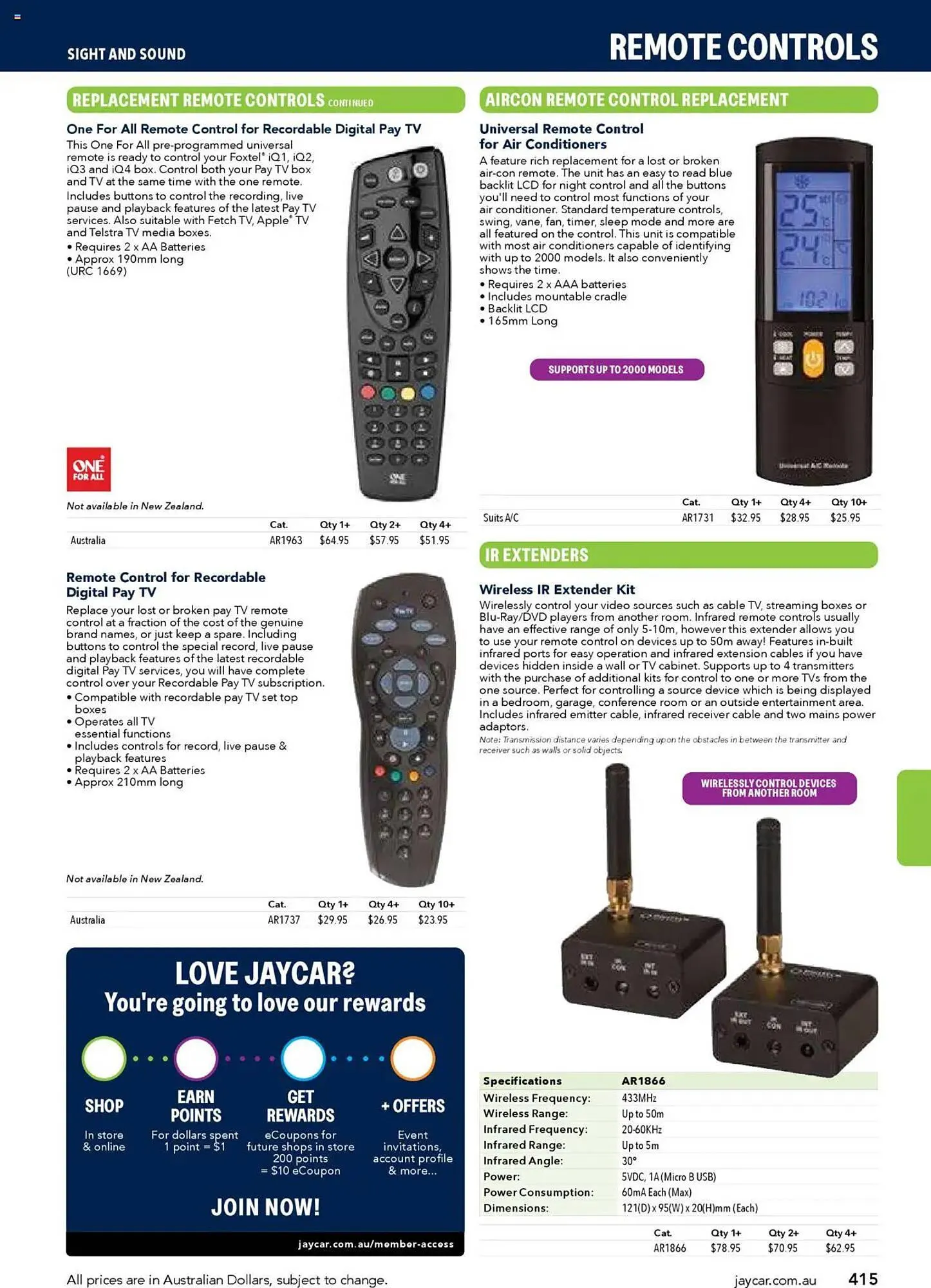 Jaycar Electronics catalogue - Catalogue valid from 8 July to 9 July 2026 - page 415