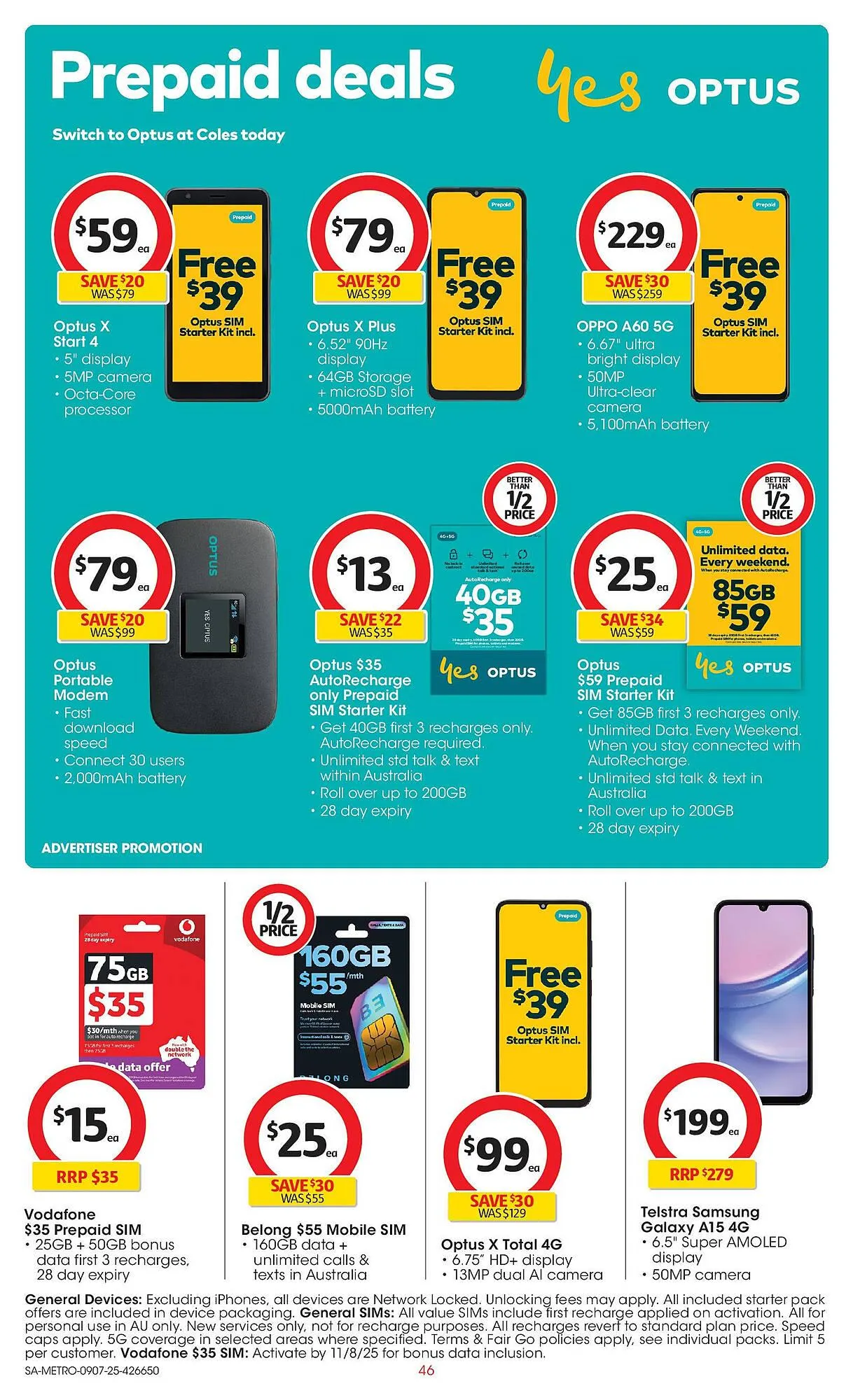 Coles catalogue - Catalogue valid from 8 July to 15 July 2025 - page 46