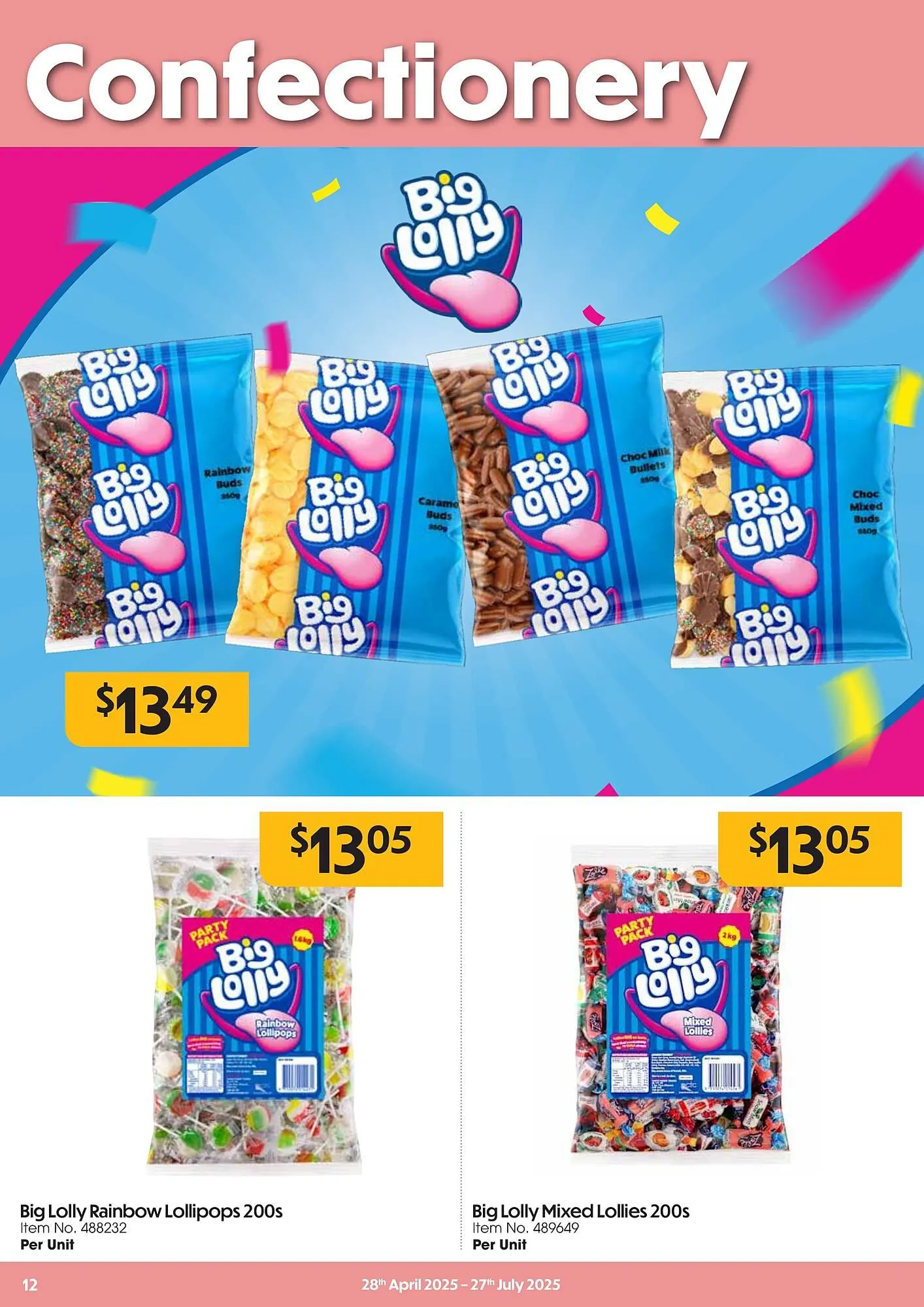 Campbells Wholesale catalogue - Catalogue valid from 28 April to 27 July 2025 - page 12