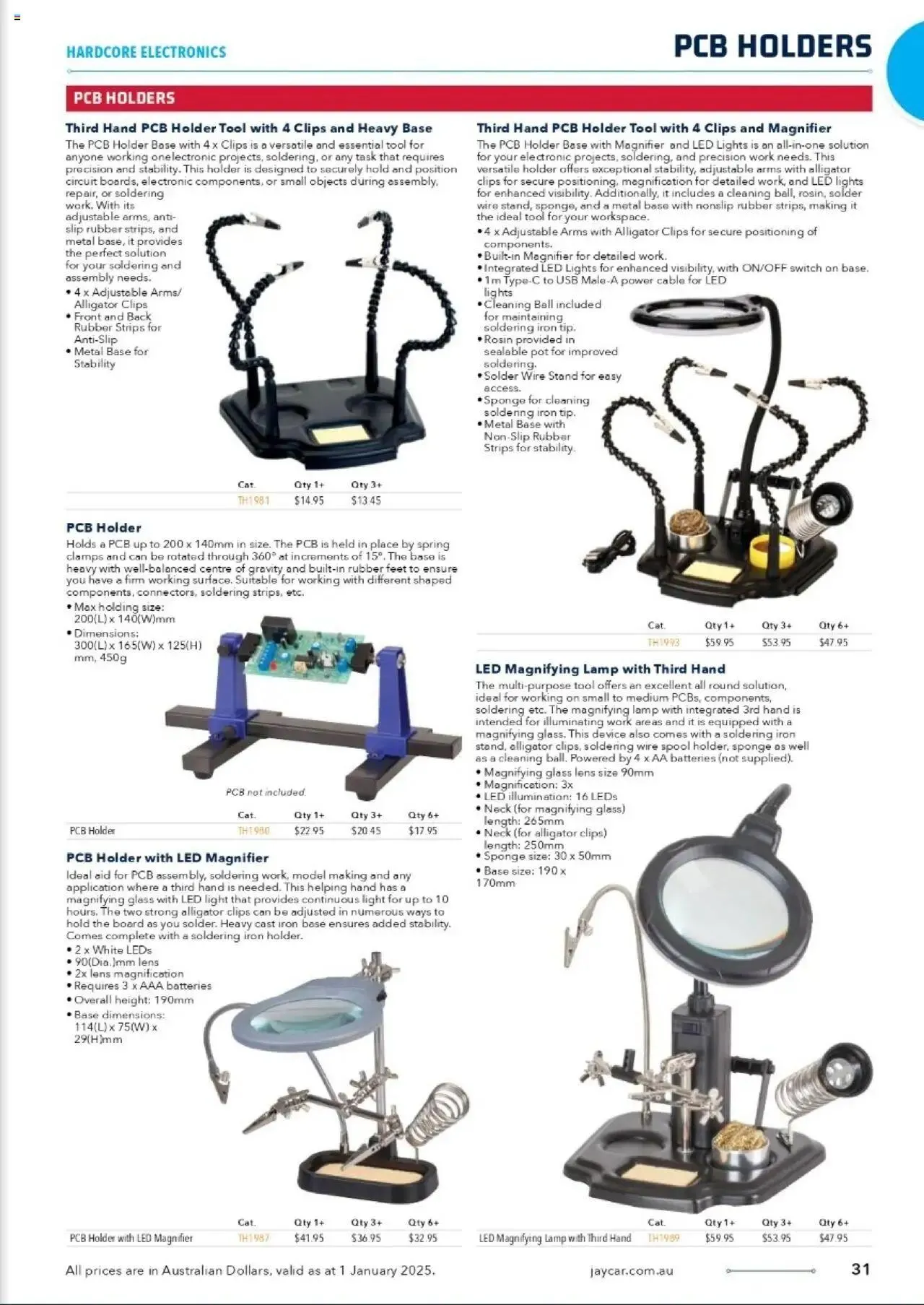 Jaycar Celebrating 40 Years in Electronics - Catalogue valid from 1 January to 29 August 2025 - page 27