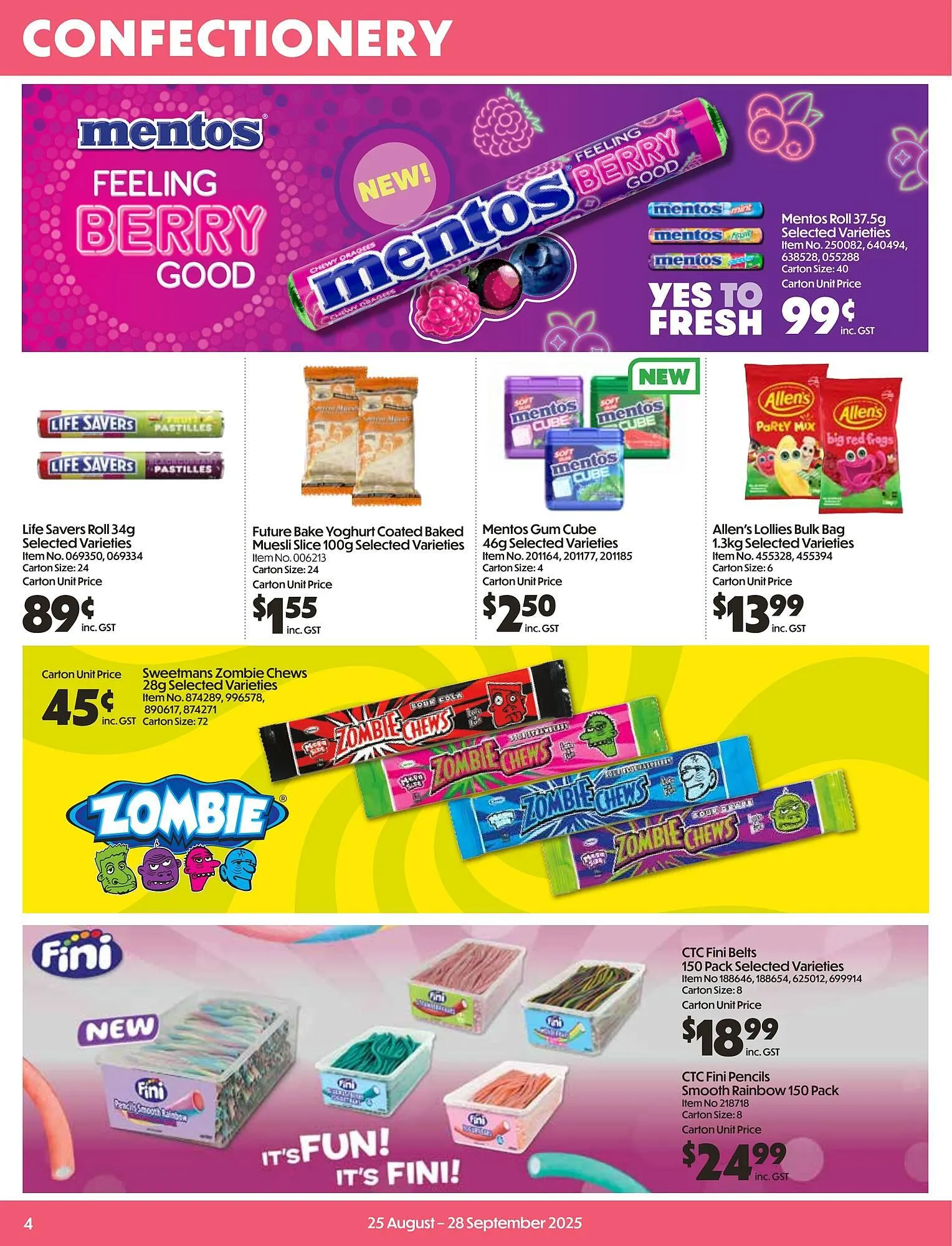 Campbells Wholesale catalogue - Catalogue valid from 25 August to 28 September 2025 - page 4
