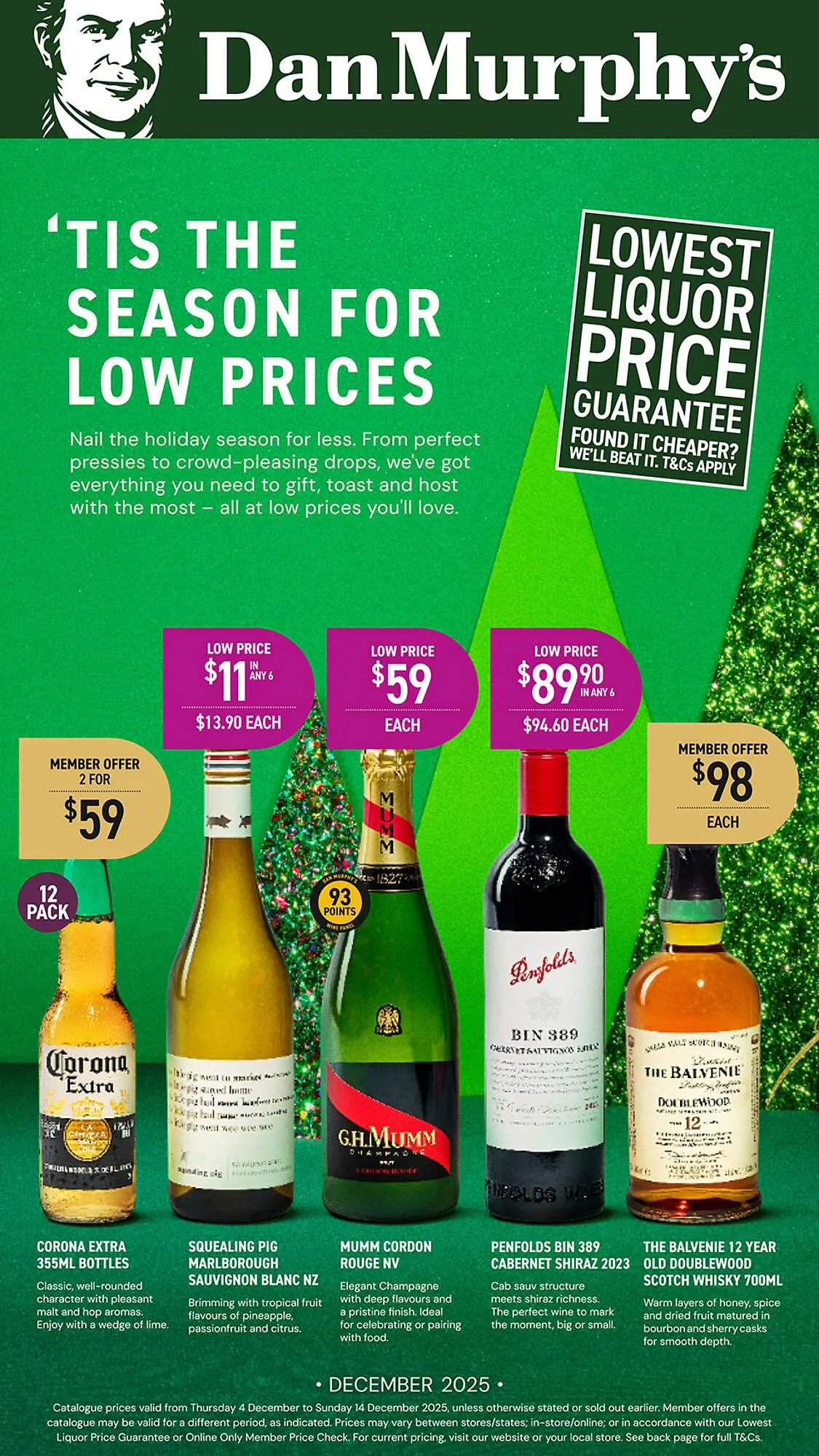 Dan Murphy's catalogue - Catalogue valid from 4 December to 14 December 2025 - page 1