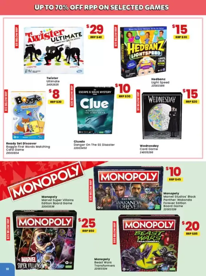 Unbeatable Toy Deals! - Catalogue valid from 4 March to 1 April 2025 - page 10