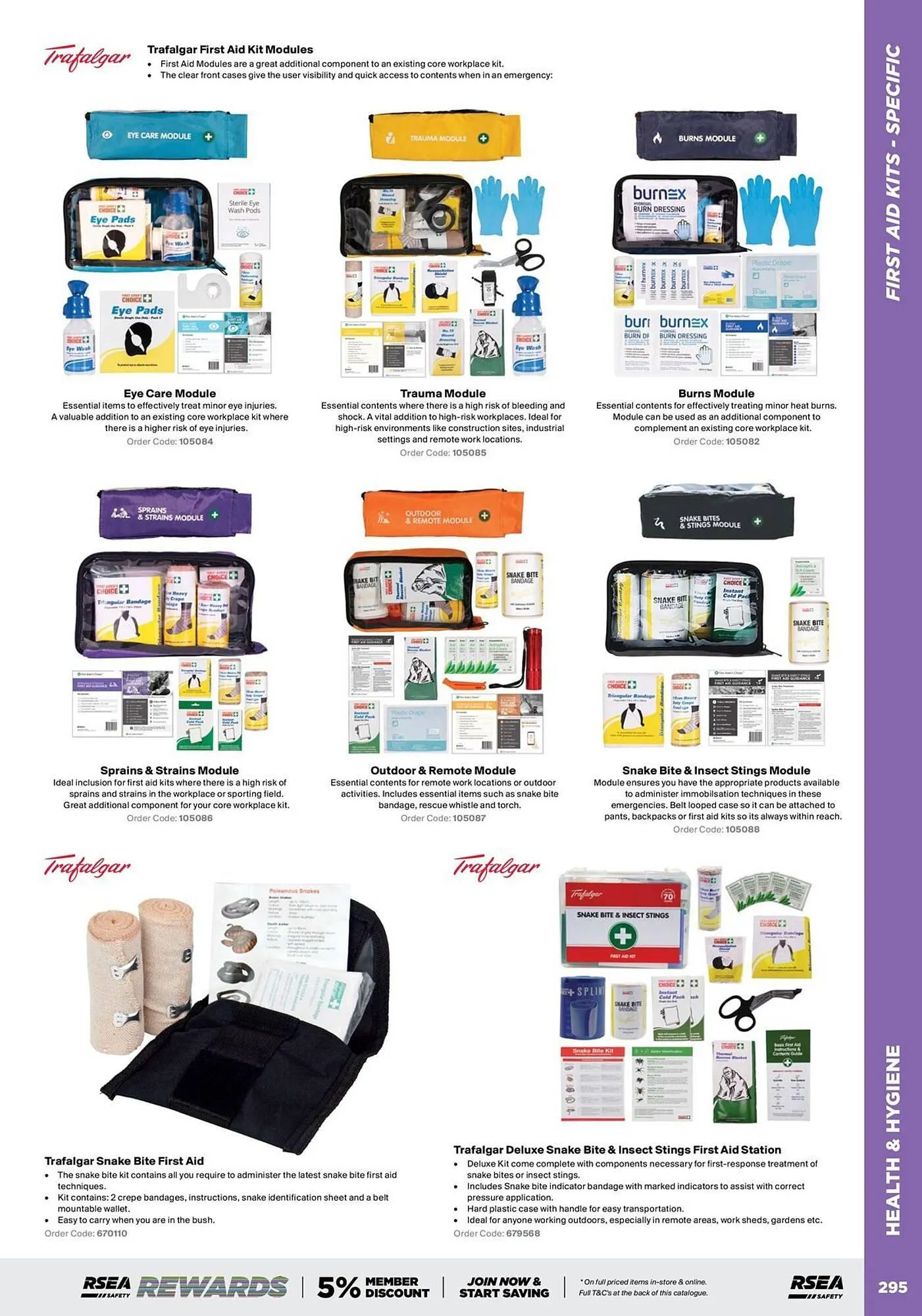 RSEA Safety catalogue - Catalogue valid from 1 August to 31 December 2025 - page 5