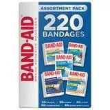 Band-Aid Assortment 220 Pack