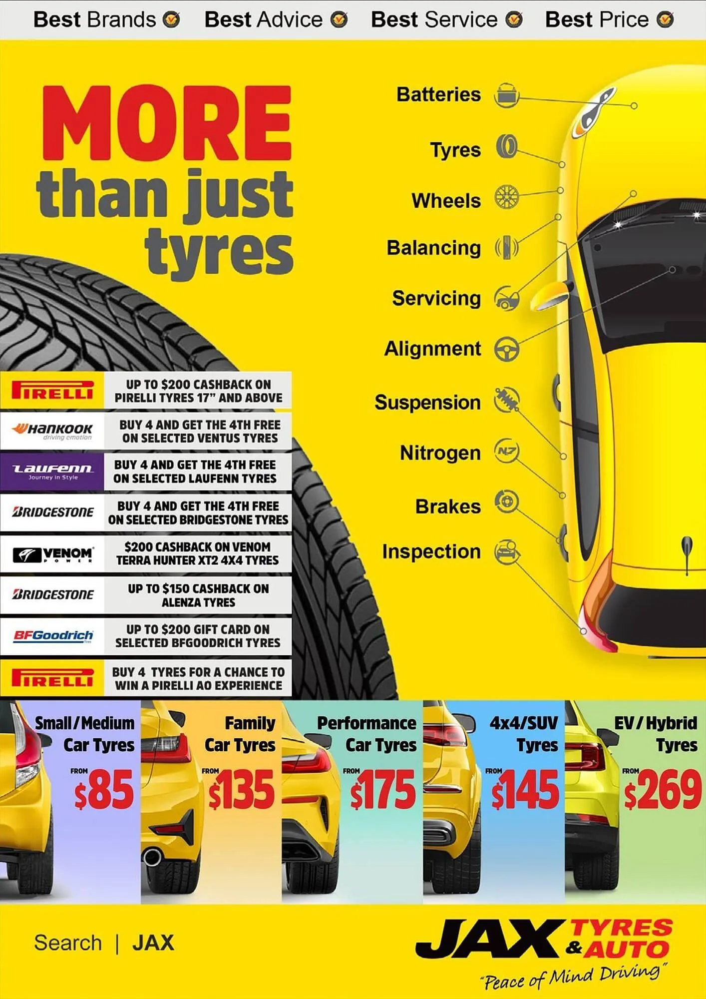 Jax Tyres catalogue - Catalogue valid from 1 December to 31 December 2025 - page 1