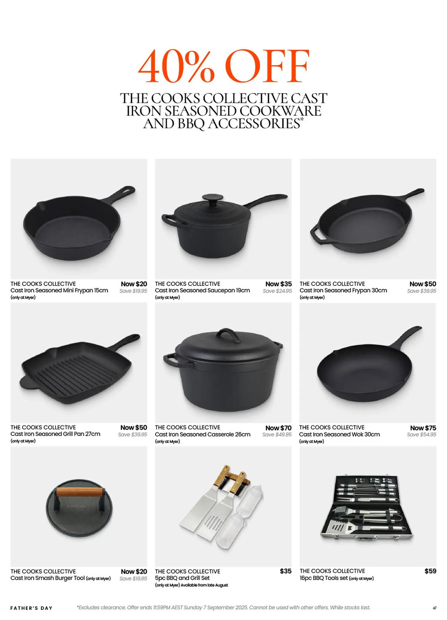 Myer catalogue - Catalogue valid from 18 August to 7 September 2025 - page 47