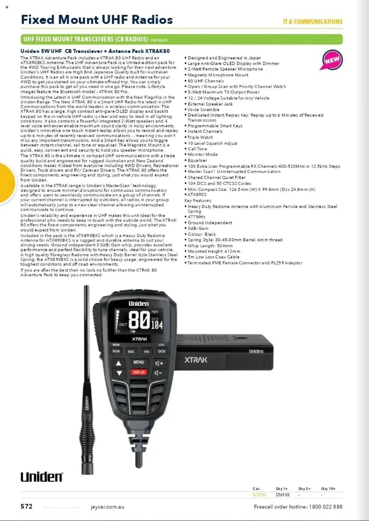 Jaycar Celebrating 40 Years in Electronics - Catalogue valid from 1 January to 29 August 2025 - page 500