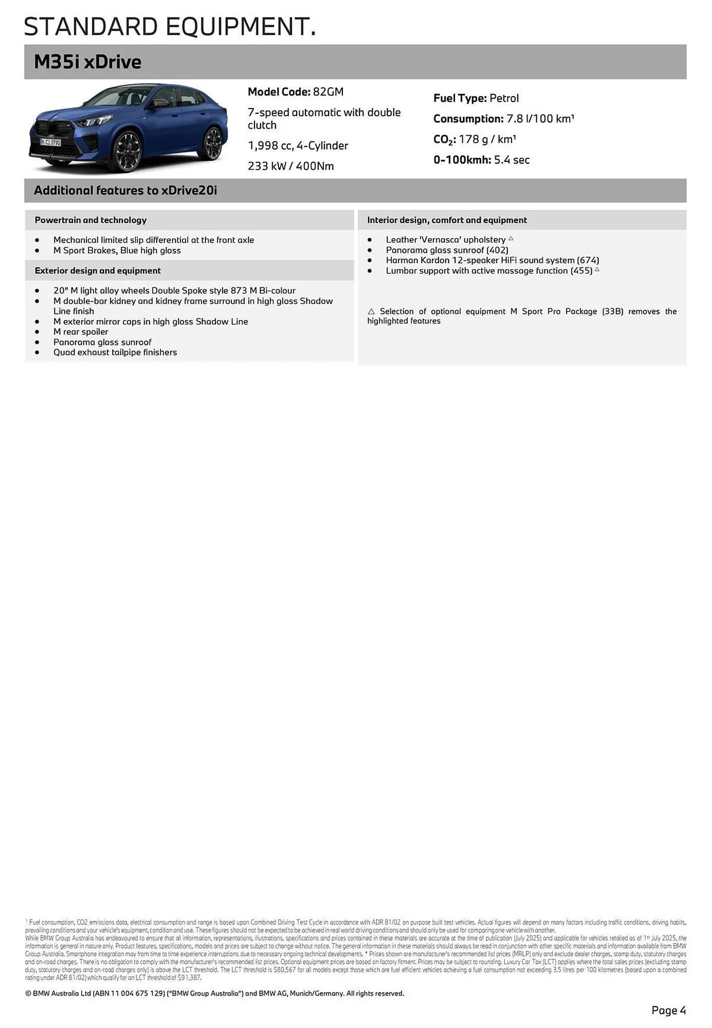 BMW catalogue - Catalogue valid from 7 August to 7 August 2026 - page 4