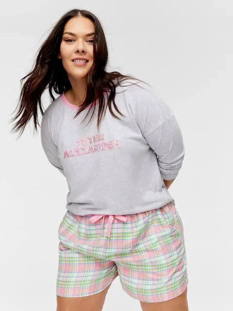 P.A. Plus Fluro Check Short