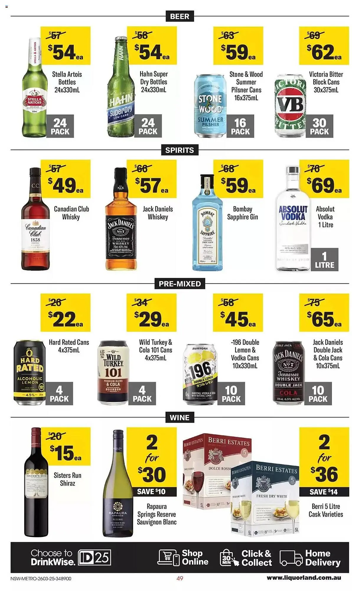 Liquorland catalogue - Catalogue valid from 26 March to 1 April 2025 - page 2