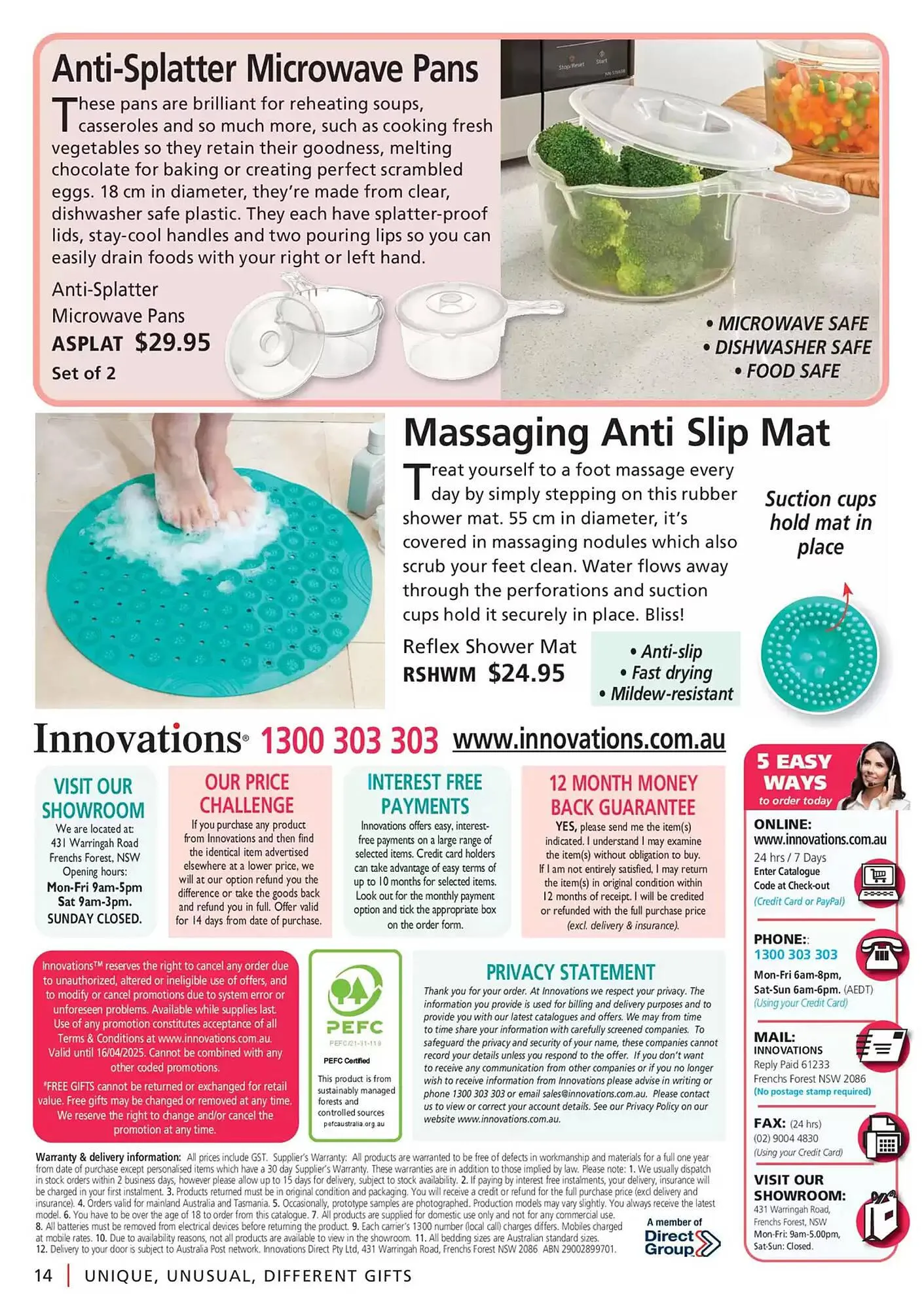 Innovations catalogue - Catalogue valid from 8 April to 31 May 2025 - page 14