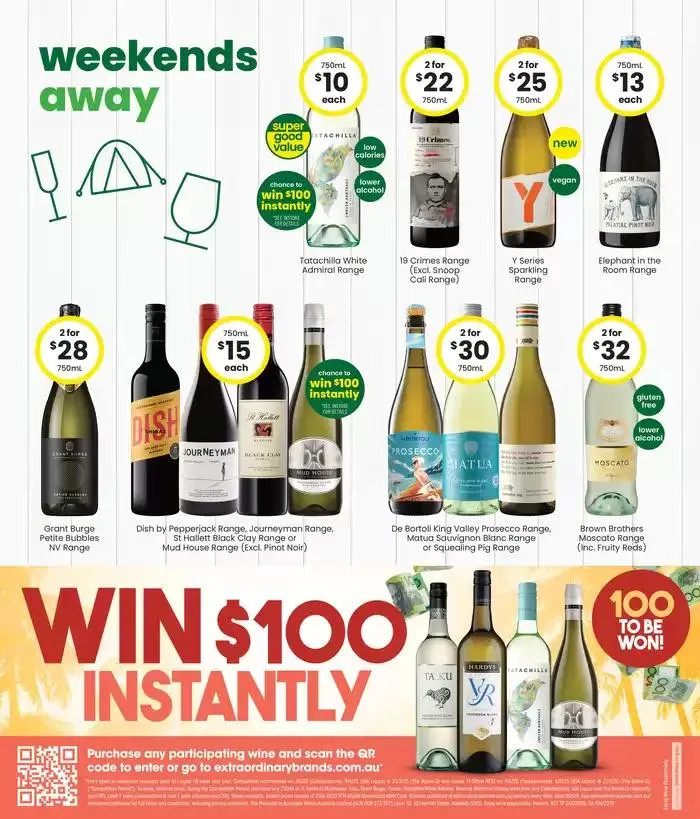 Good Value Booze, For Long Weekends. - Catalogue valid from 14 April to 27 April 2025 - page 7