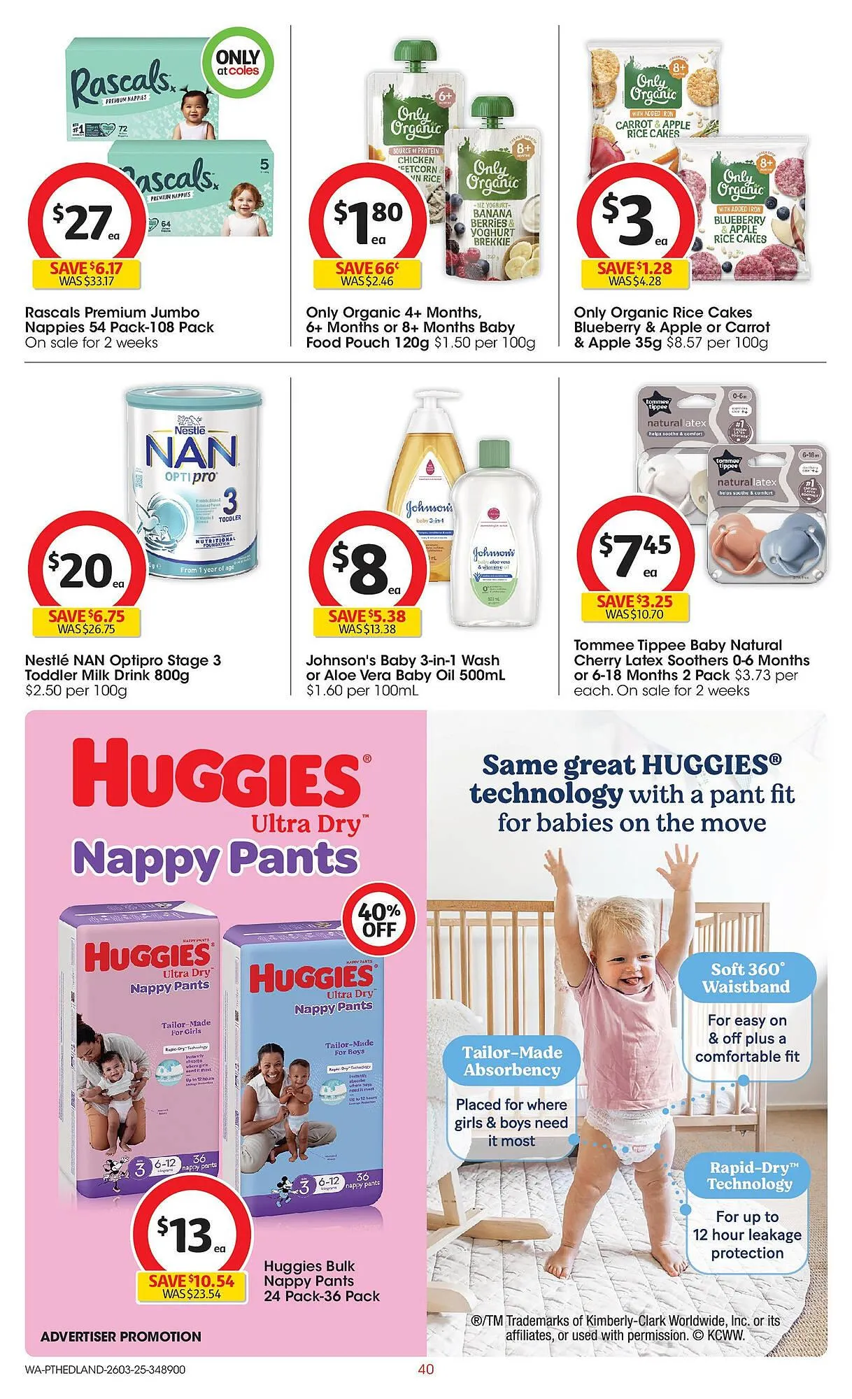 Coles catalogue - Catalogue valid from 25 March to 1 April 2025 - page 40