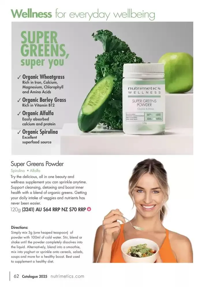 Catalogue 2025 - Catalogue valid from 16 January to 31 December 2025 - page 62